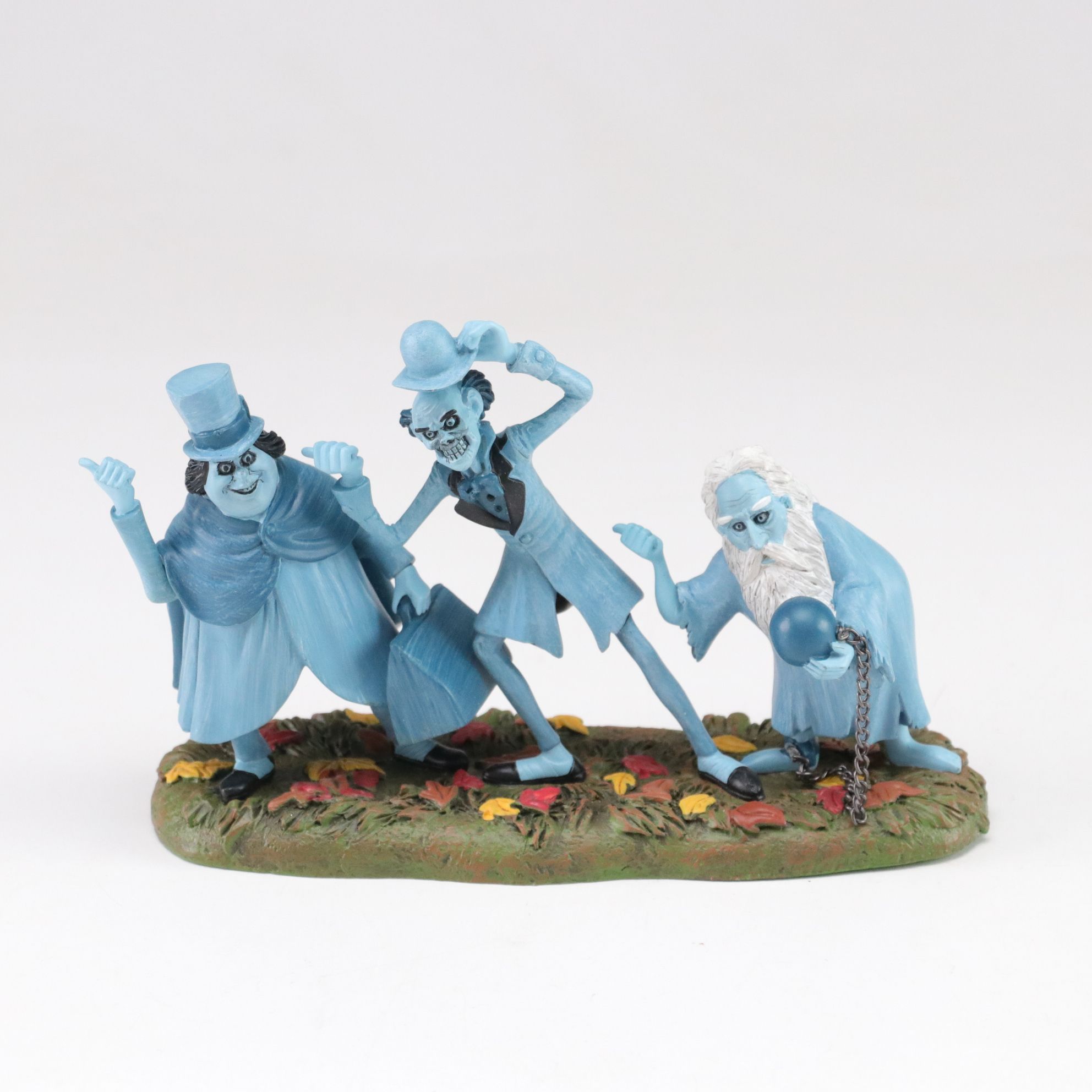 "The Haunted Mansion" Tree Topper and Dept. 56 "Beware of Hitch Hikers"