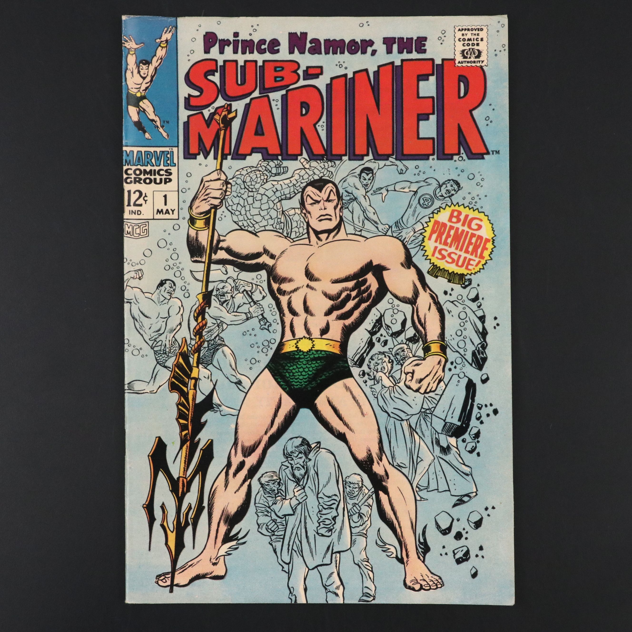 Silver Age Marvel "Prince Namor, the Sub-Mariner" Vol. 1 #1, 1968