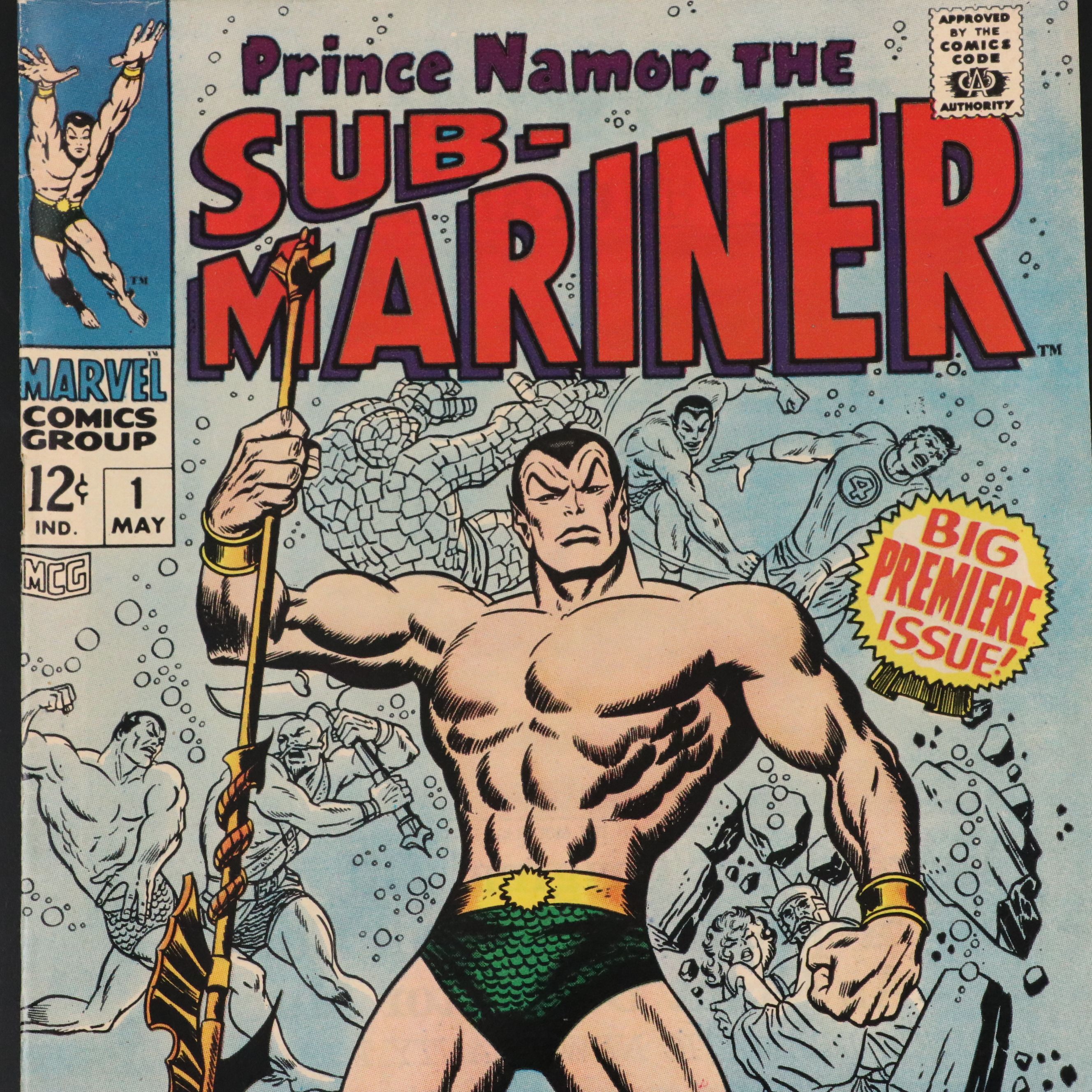 Silver Age Marvel "Prince Namor, the Sub-Mariner" Vol. 1 #1, 1968