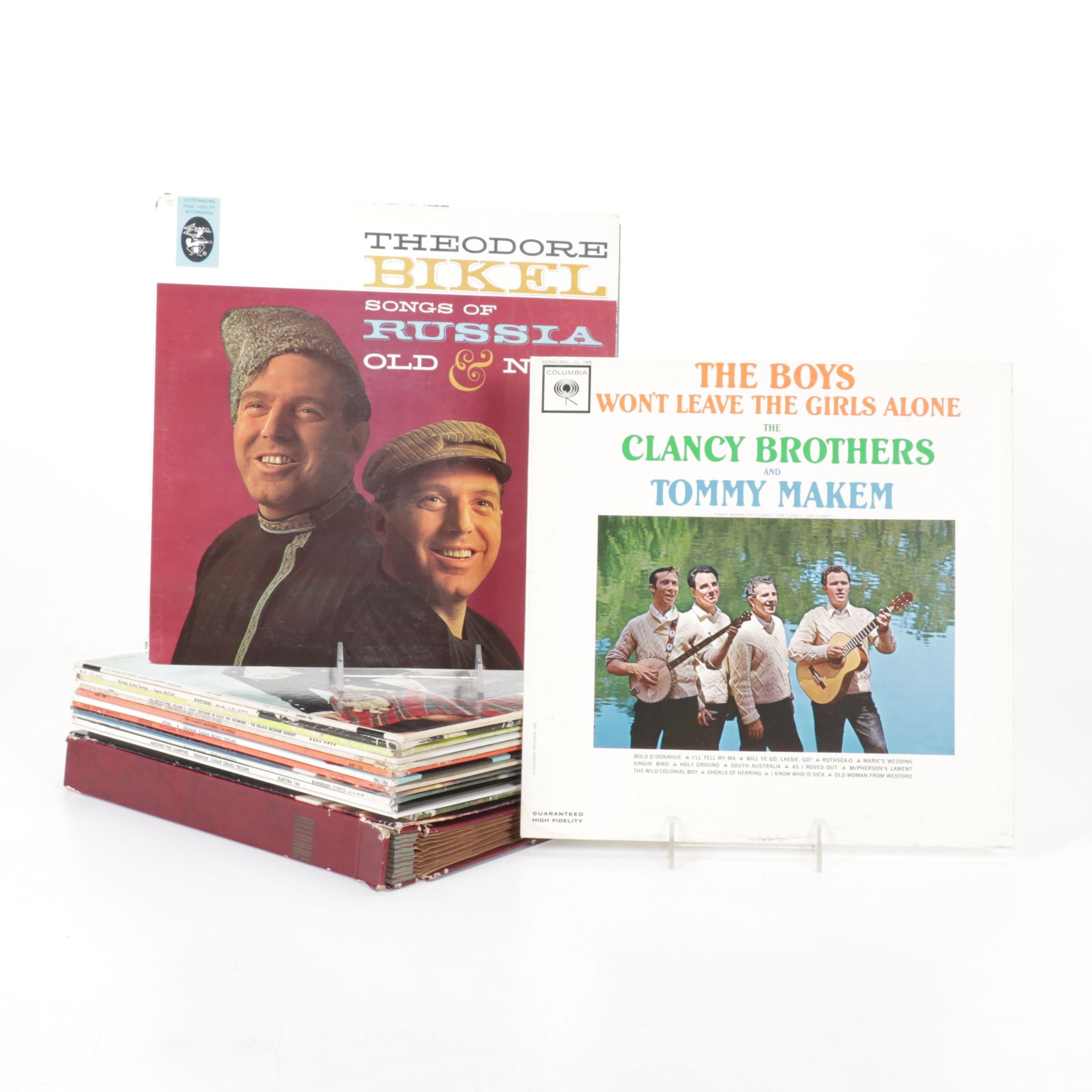 Irish, Russian, and Other International Vinyl Record Albums