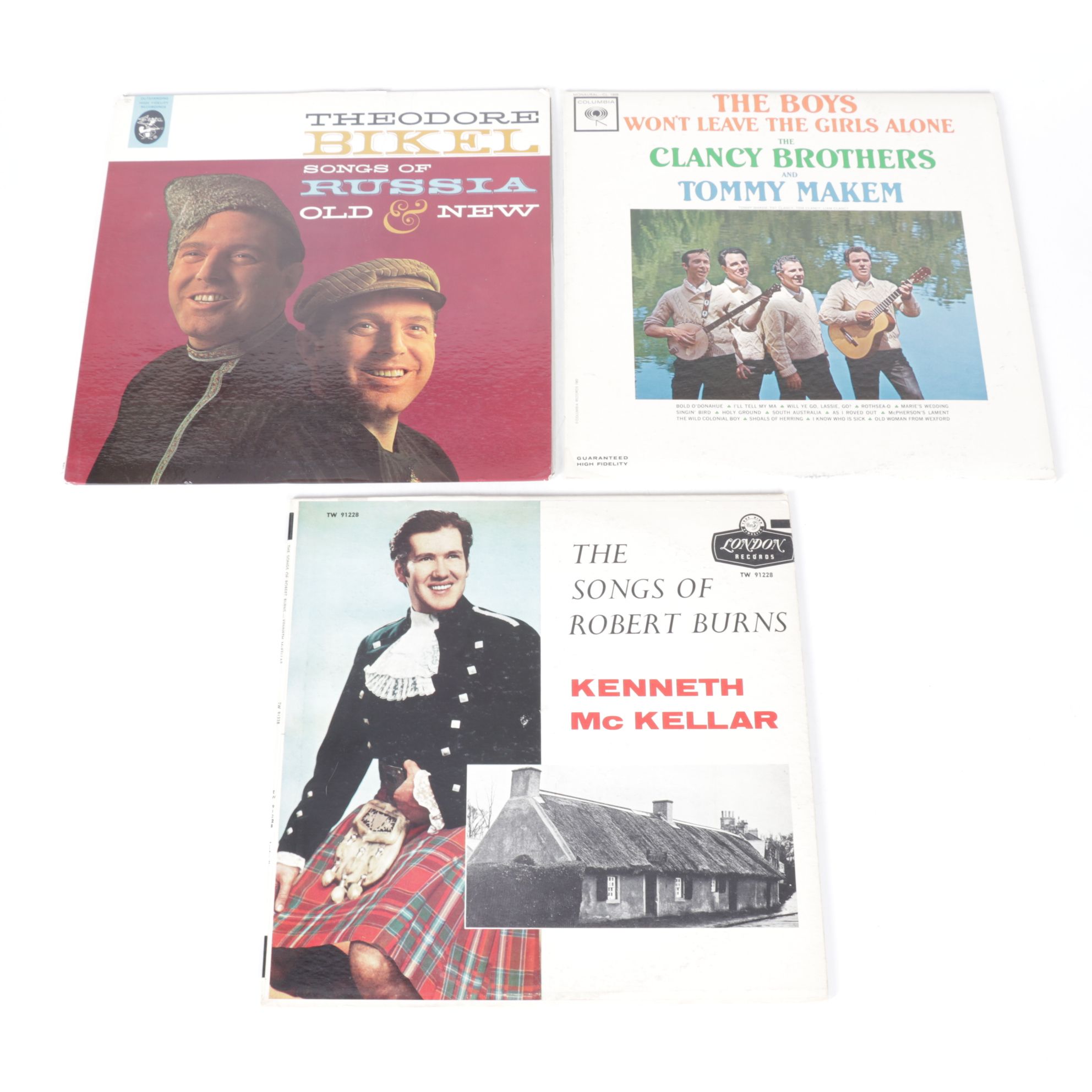 Irish, Russian, and Other International Vinyl Record Albums