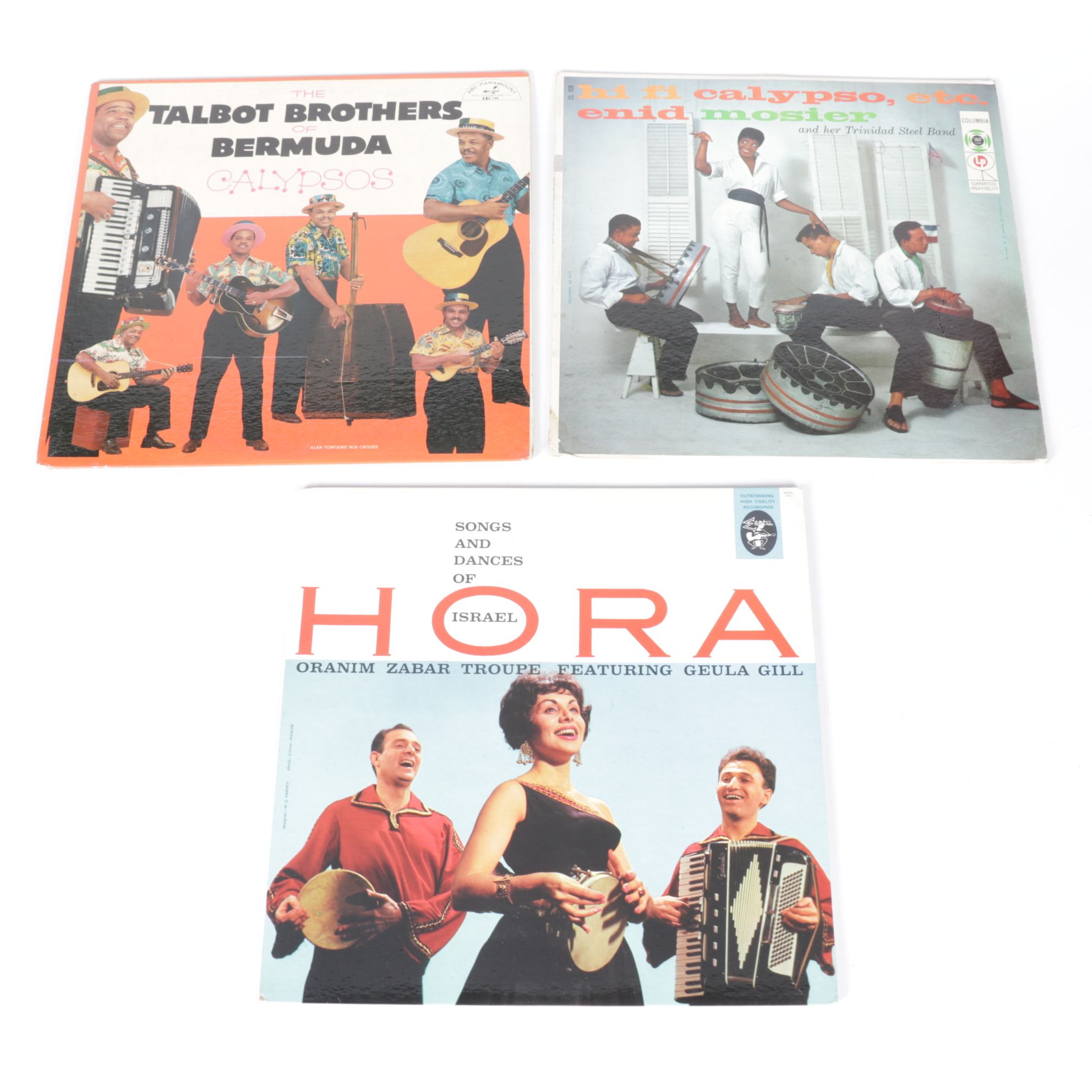 Irish, Russian, and Other International Vinyl Record Albums