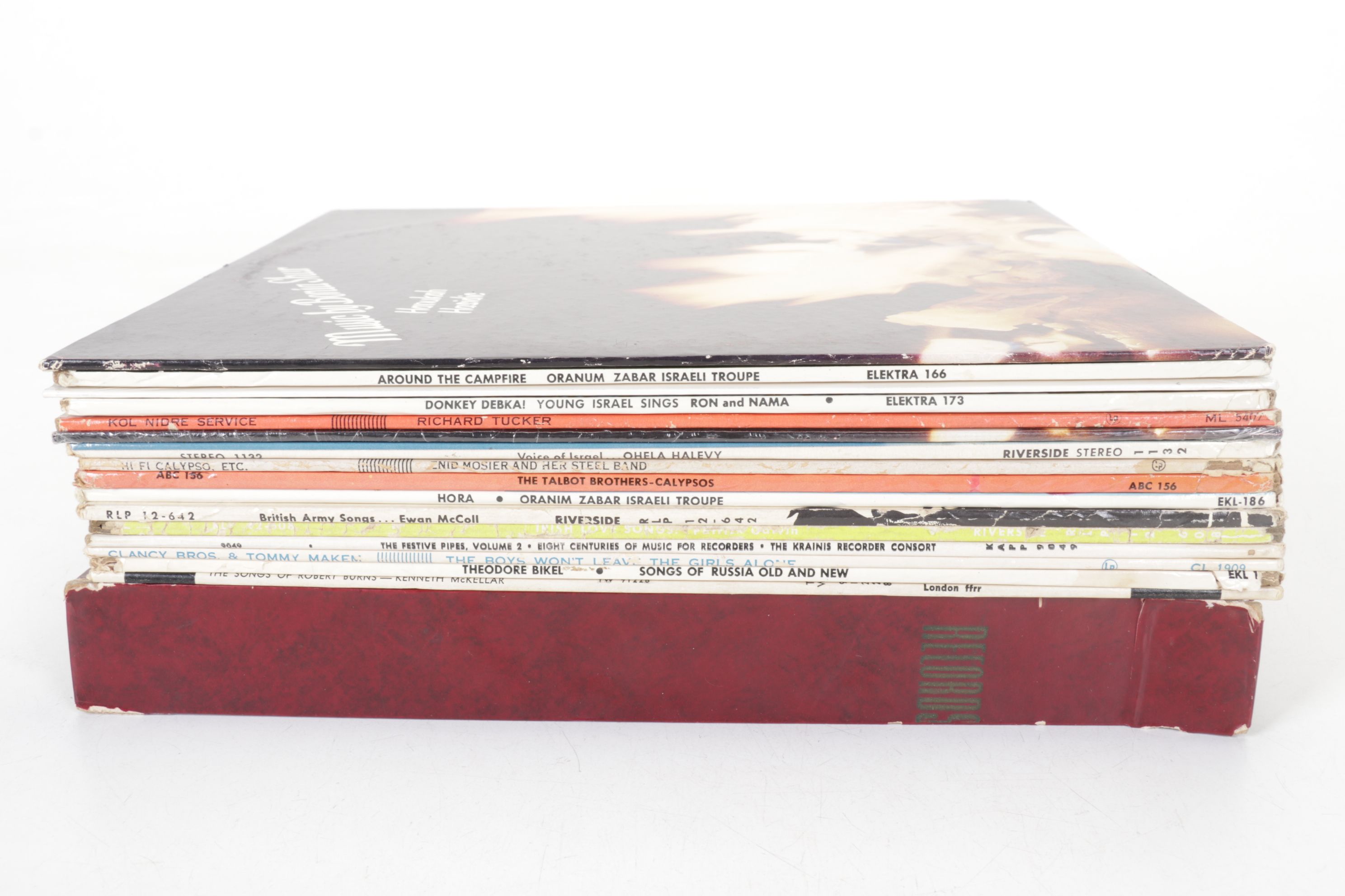 Irish, Russian, and Other International Vinyl Record Albums