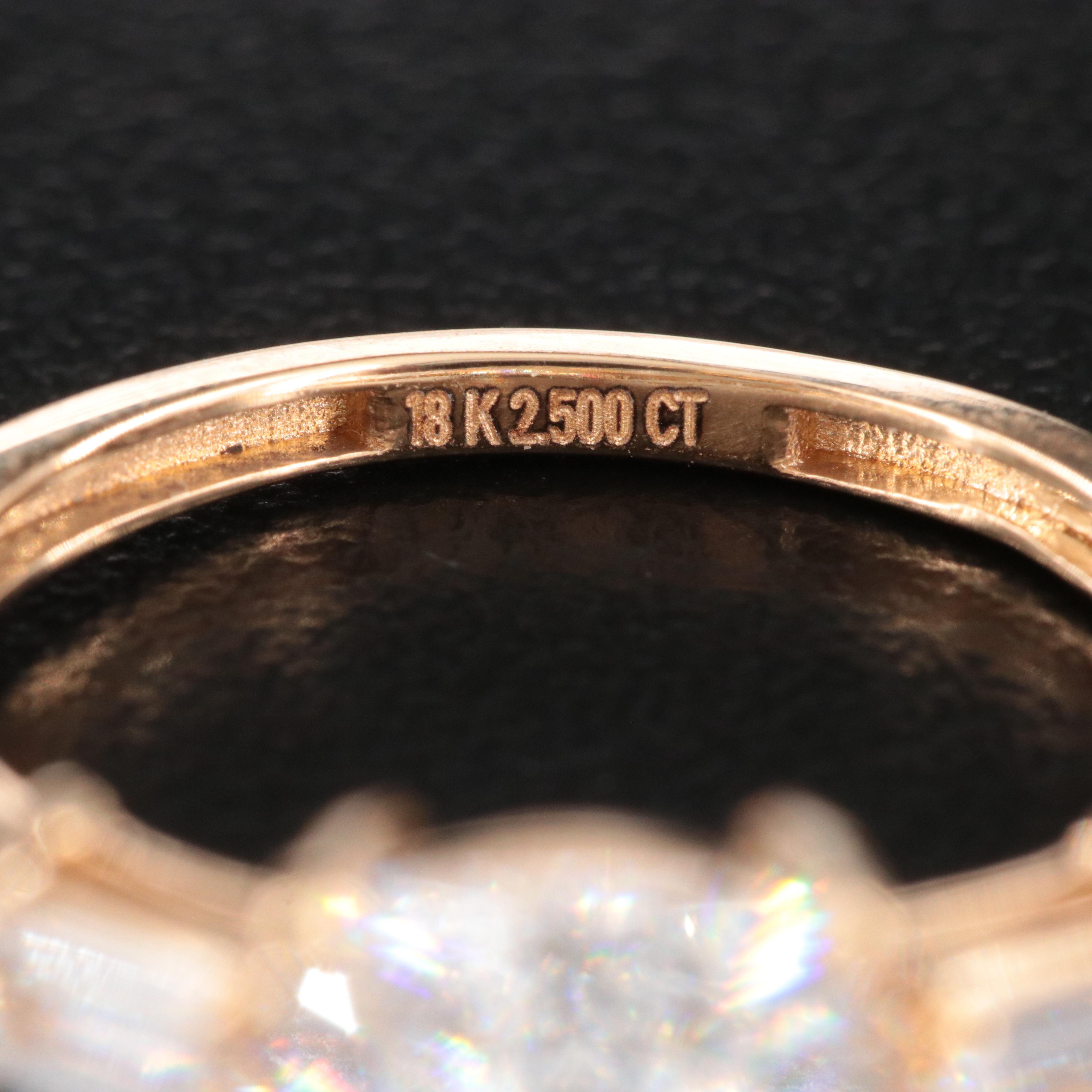 18K 2.28 CTW Lab Grown Diamond Ring with IGI Report