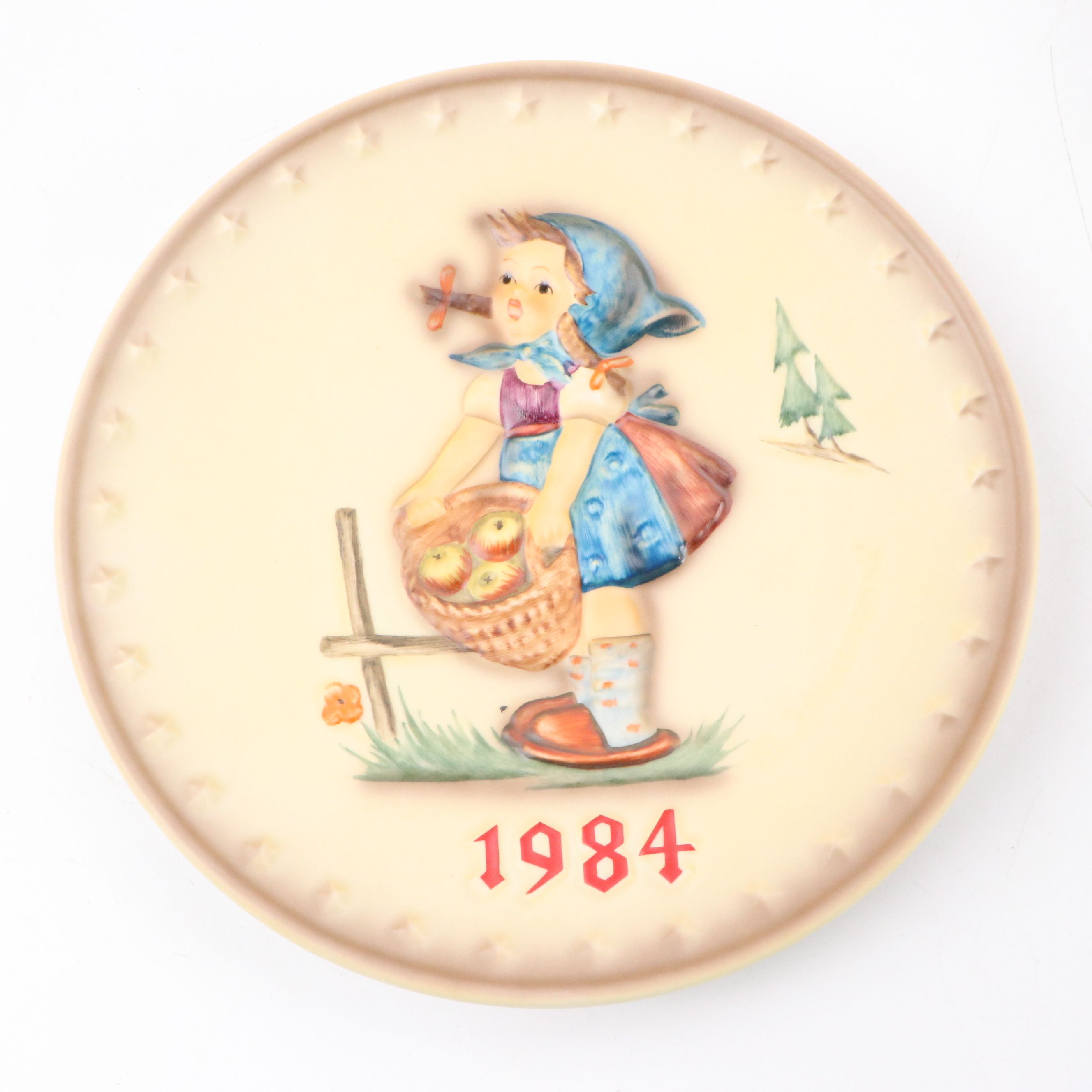 Goebel Porcelain Anniversary Plate Collection, Late 20th Century