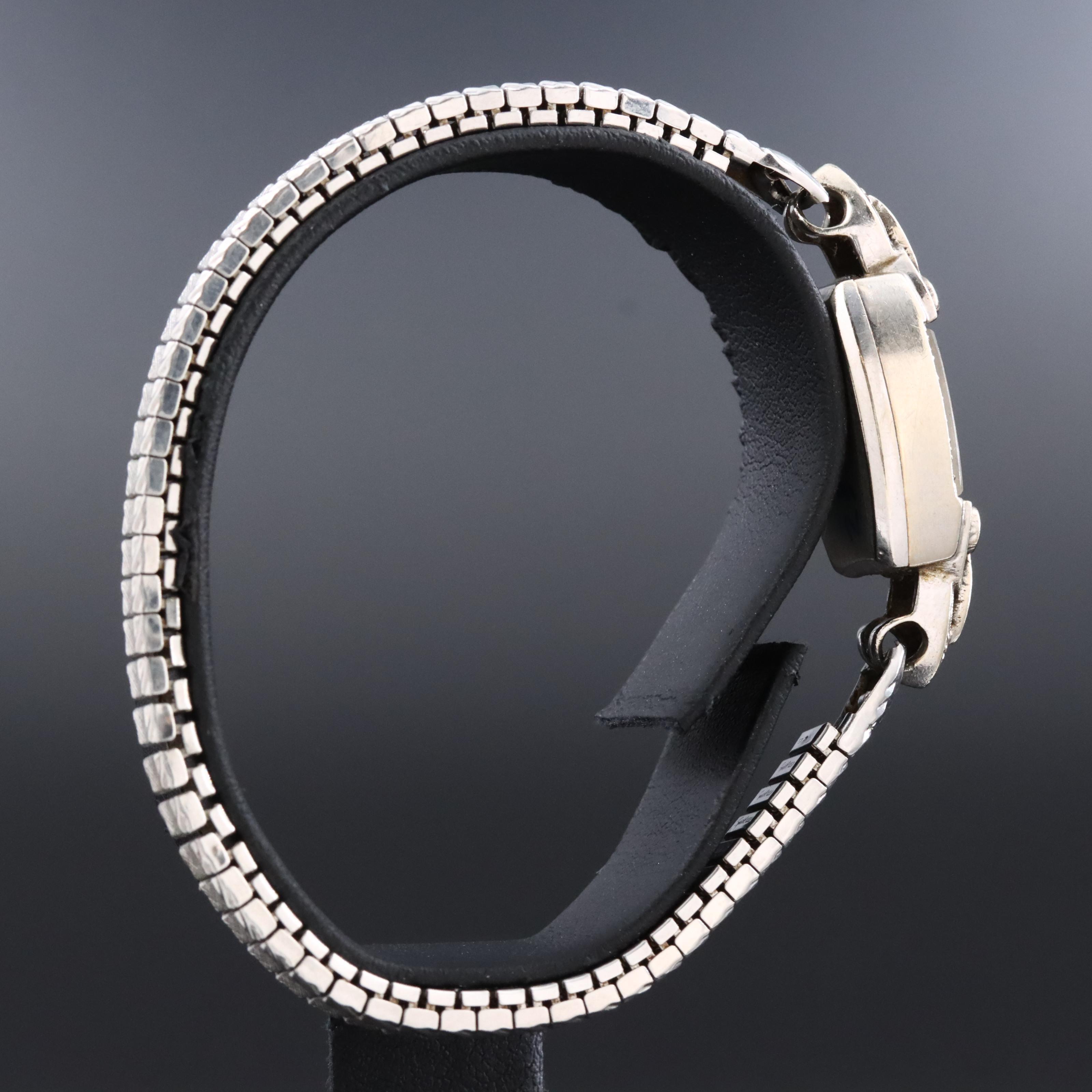 Hamilton 14K Diamond Stem Wind Watch