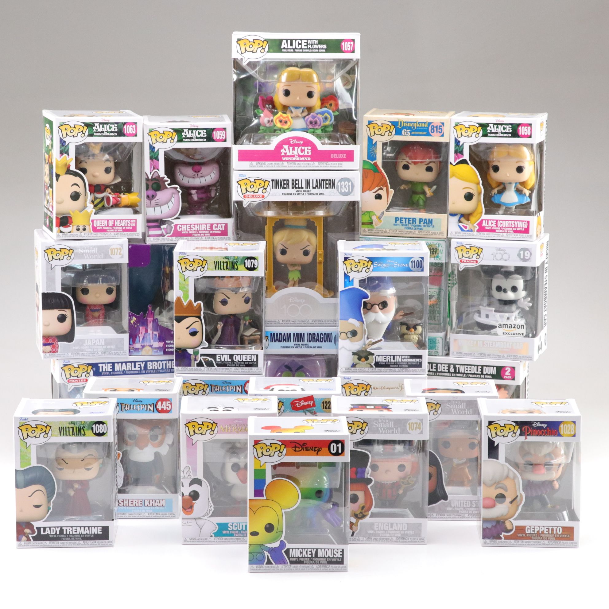 Classic Walt Disney Funko Pop! Vinyl Figurine Collection