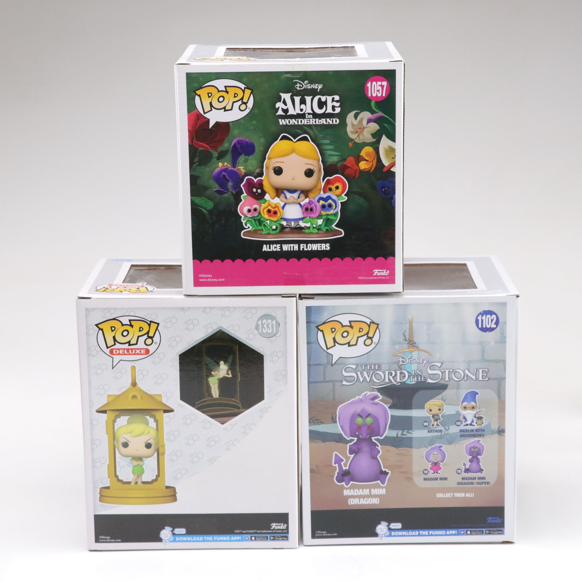 Classic Walt Disney Funko Pop! Vinyl Figurine Collection