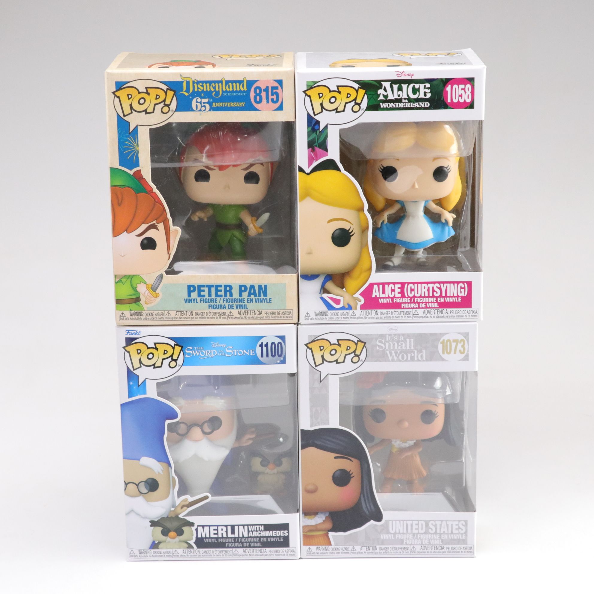 Classic Walt Disney Funko Pop! Vinyl Figurine Collection