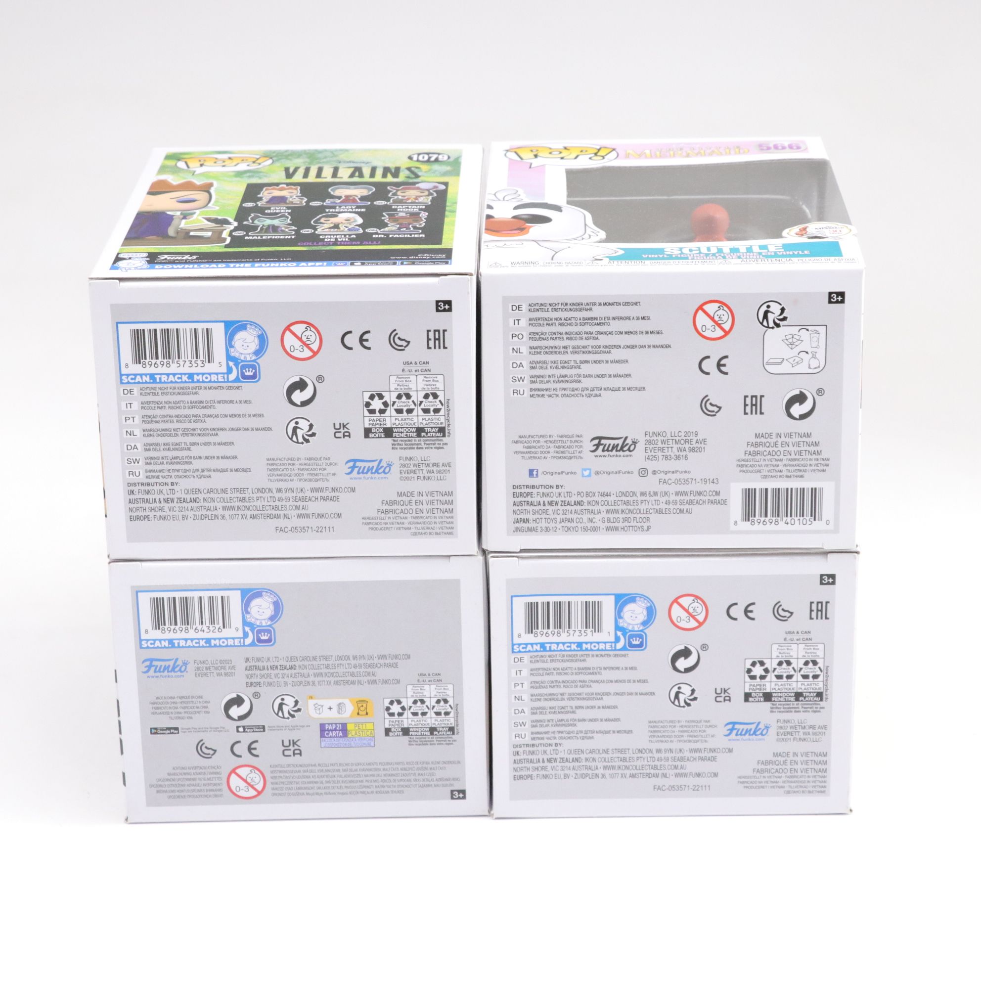 Classic Walt Disney Funko Pop! Vinyl Figurine Collection