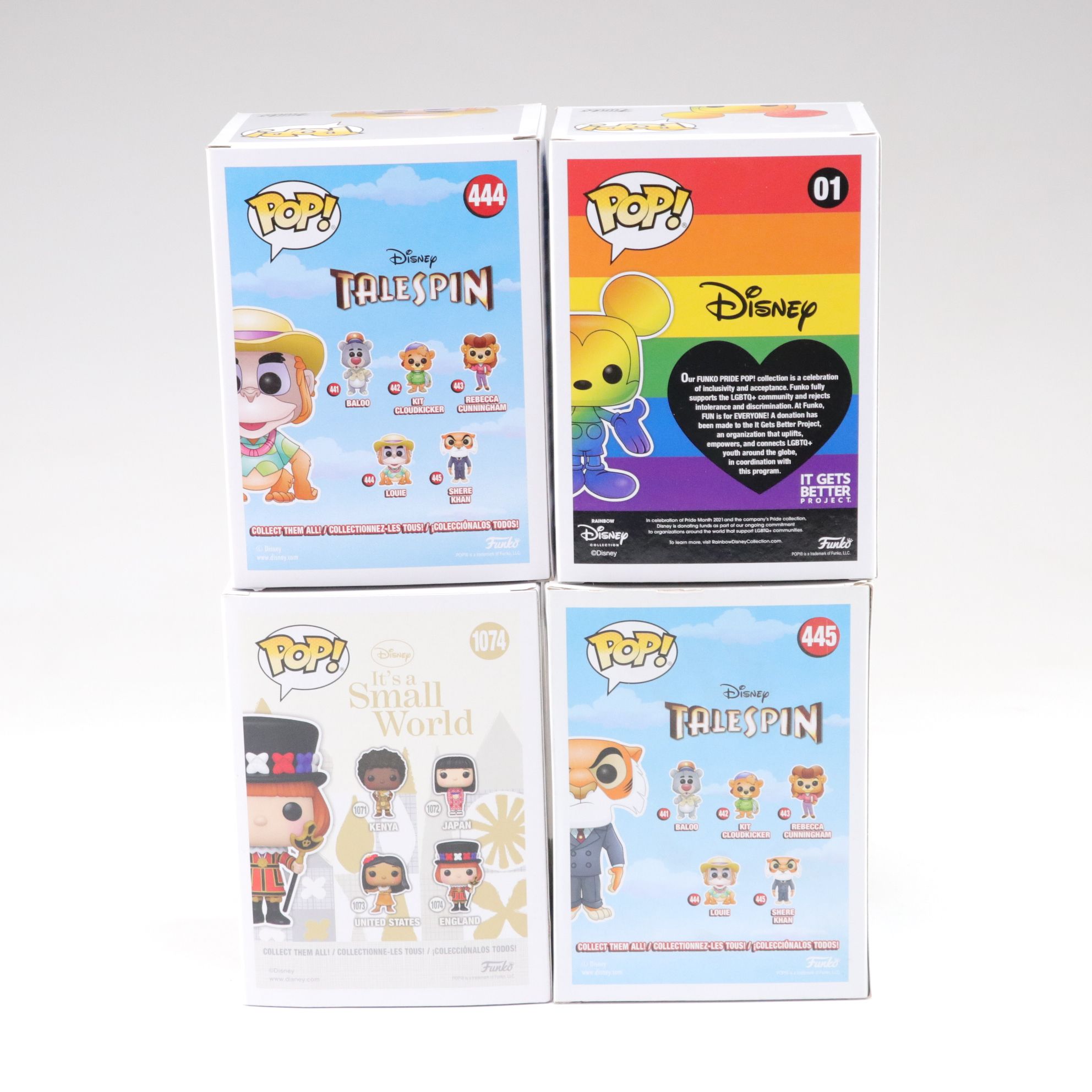 Classic Walt Disney Funko Pop! Vinyl Figurine Collection