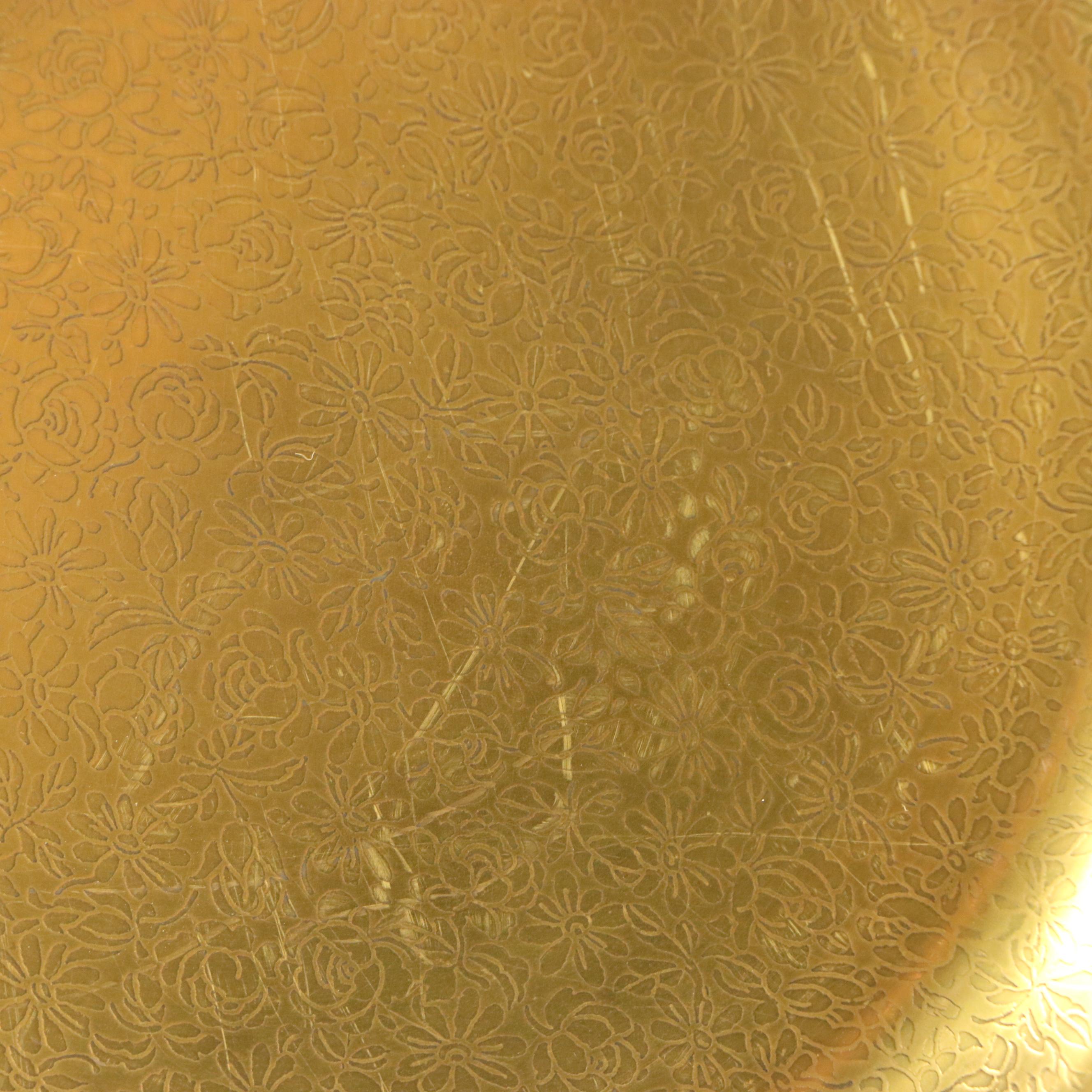 Pickard "Rose and Daisy" Gilt Ceramic Dinner Plates