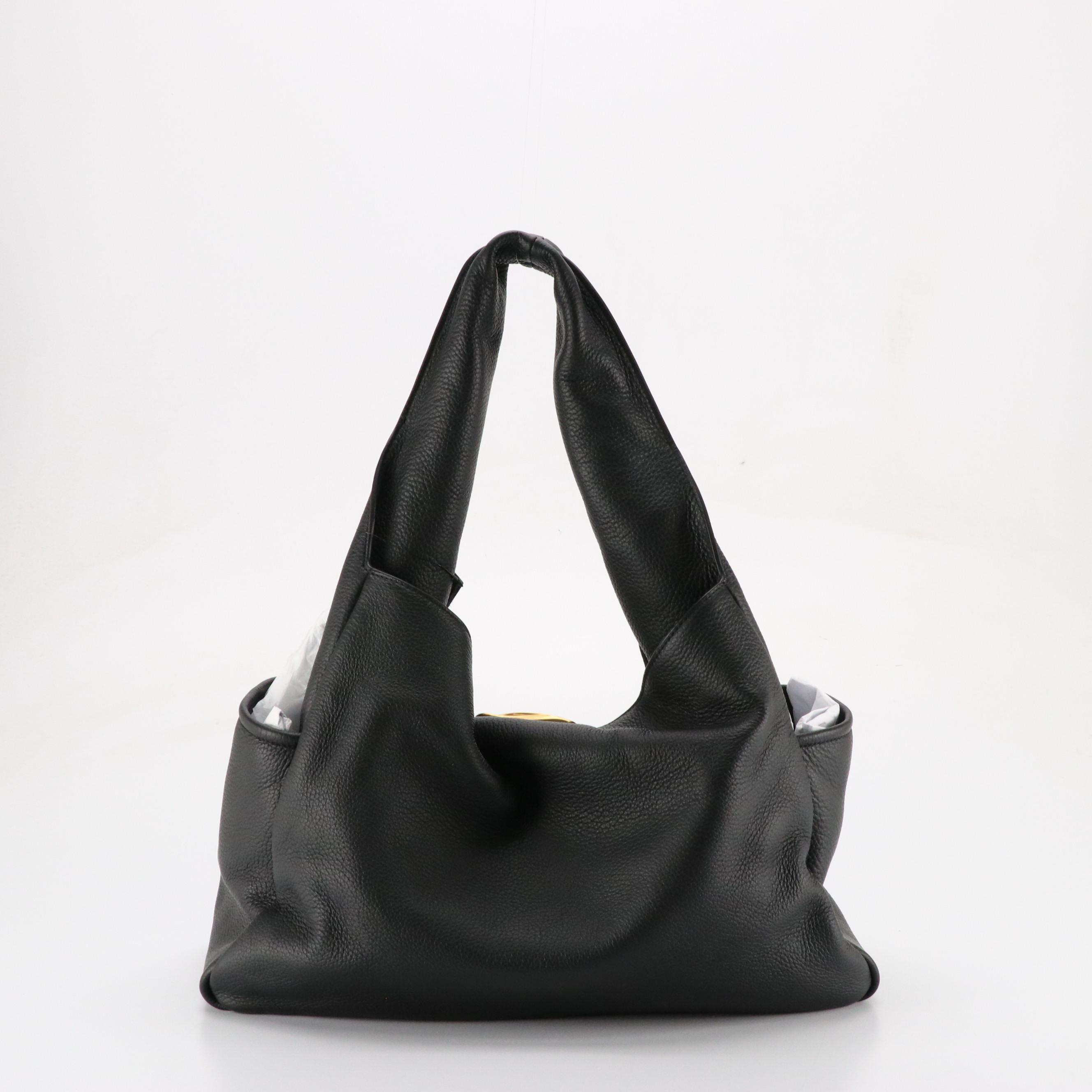 Donna Karan Amagansett Black Leather Hobo Bag and Bridge Hampton Crossbody Bag