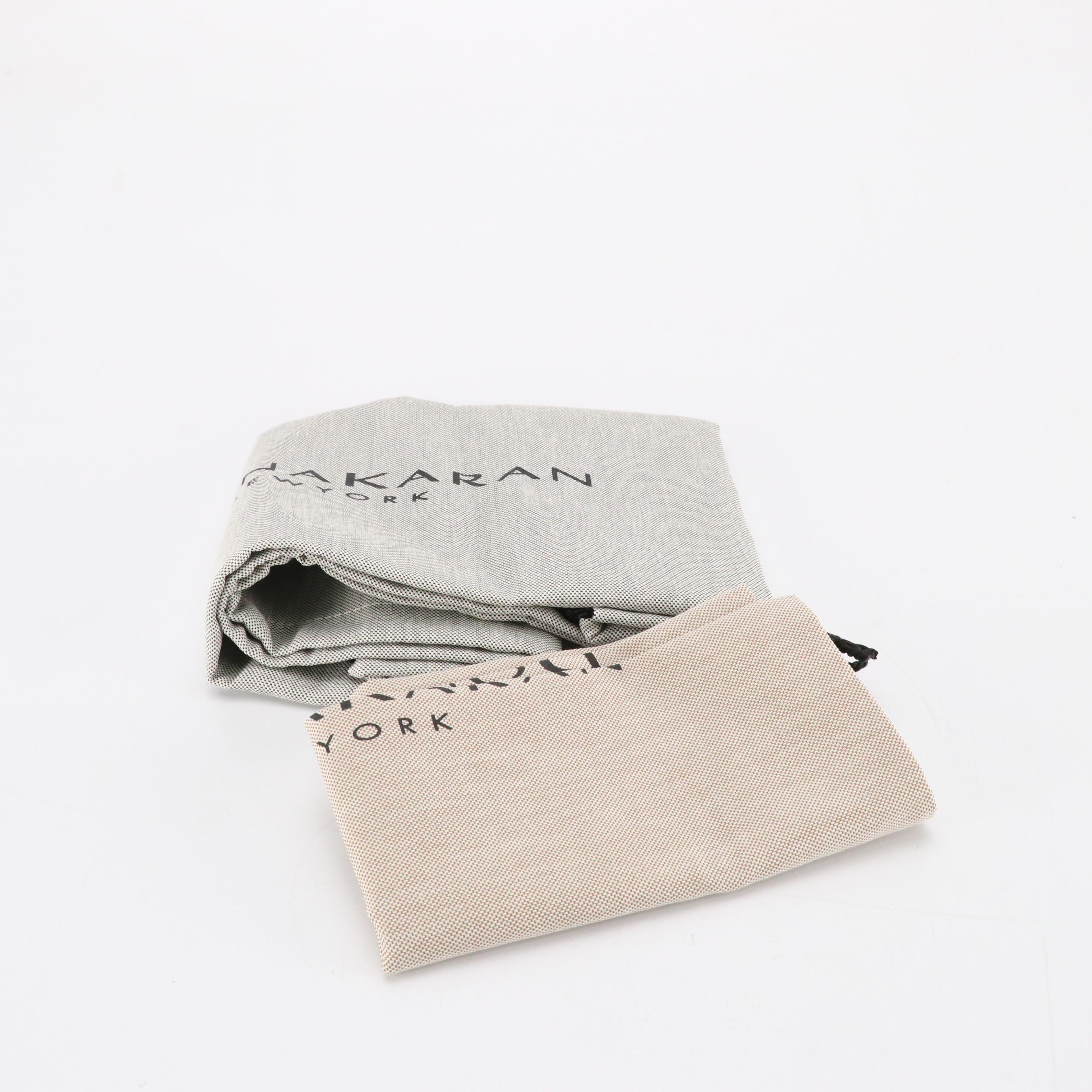 Donna Karan Amagansett Black Leather Hobo Bag and Bridge Hampton Crossbody Bag