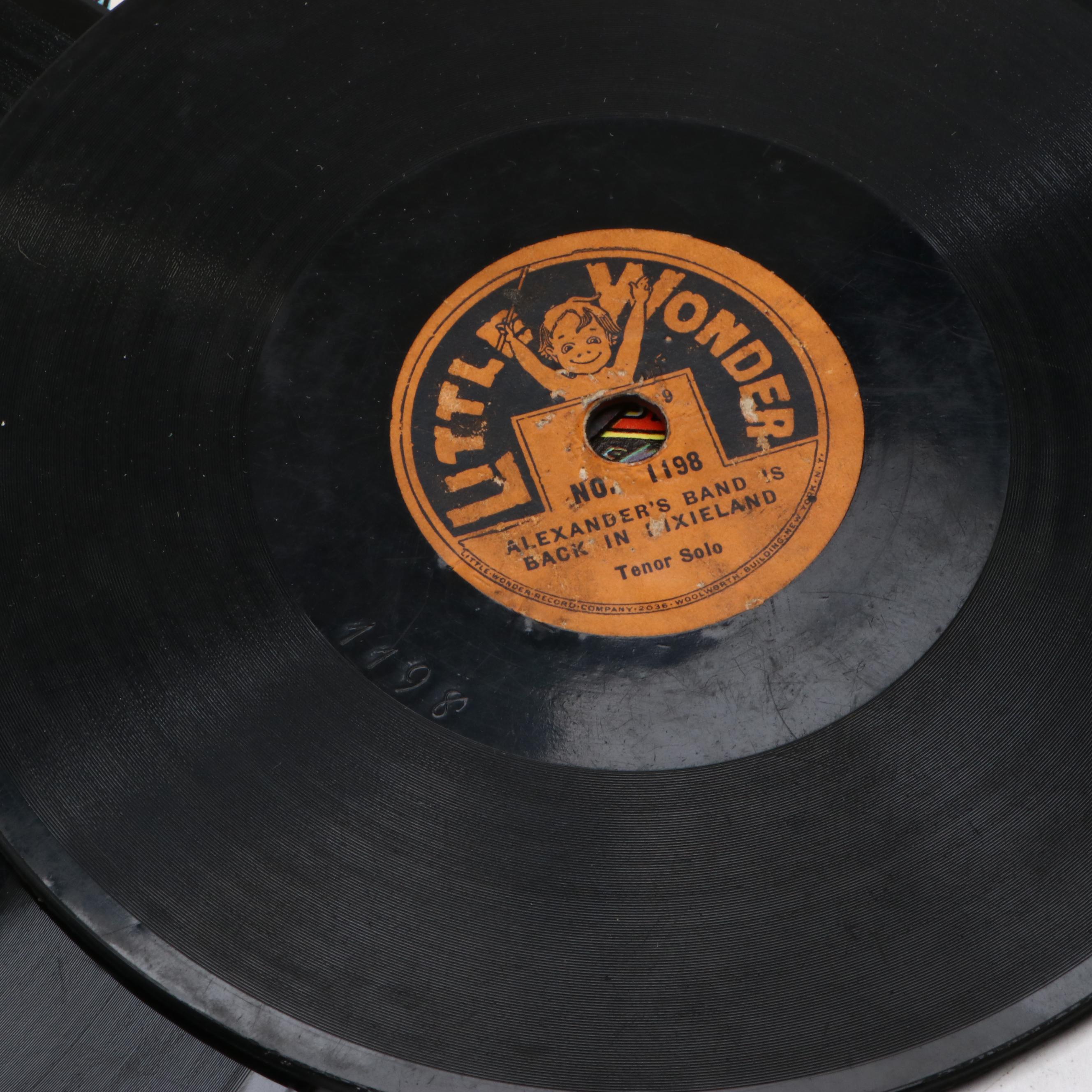 Disney and Other Classic Children's Music on 7" Vinyl Records