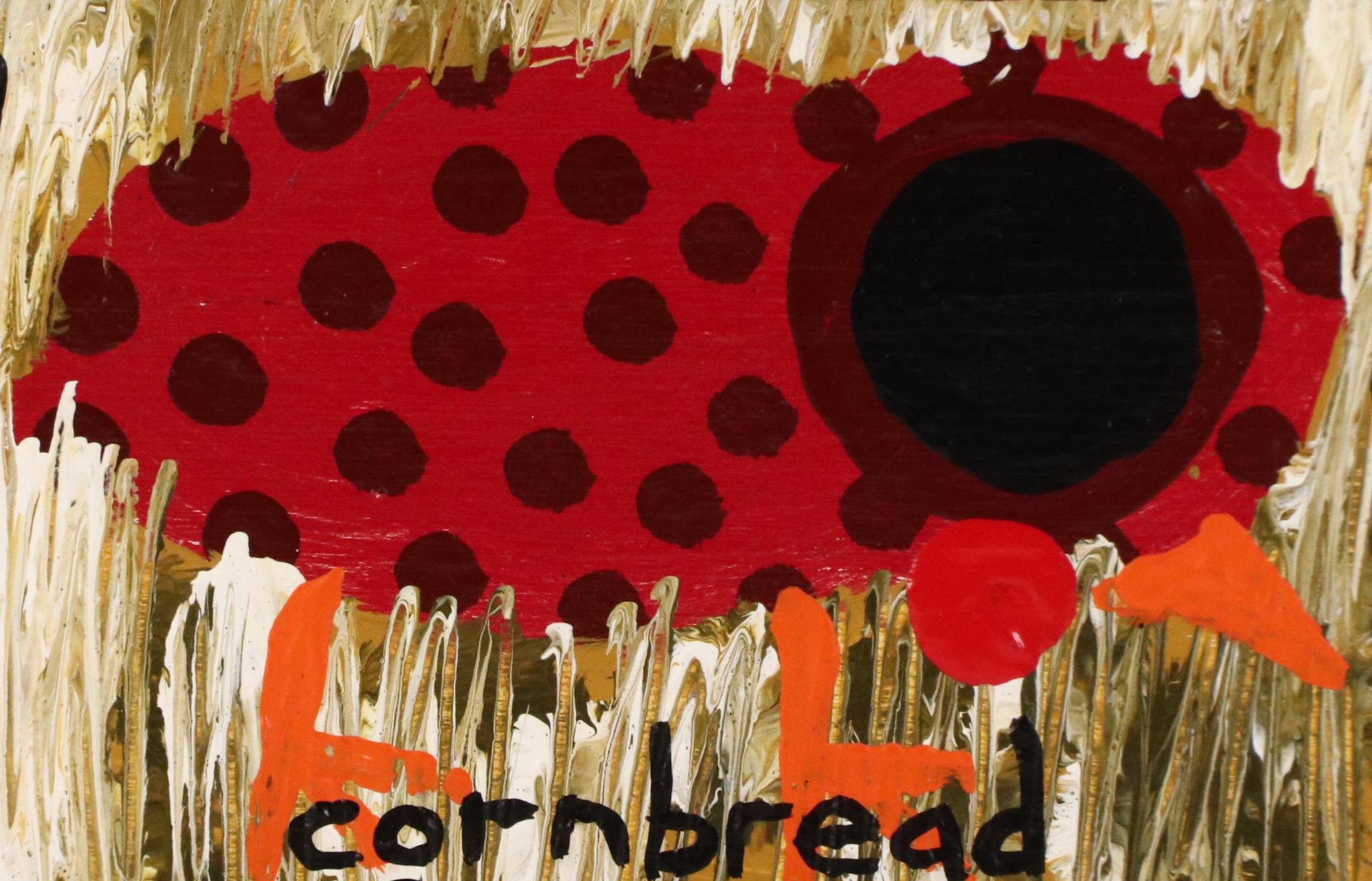 John "Cornbread" Anderson Acrylic Painting "Chick," 21st Century
