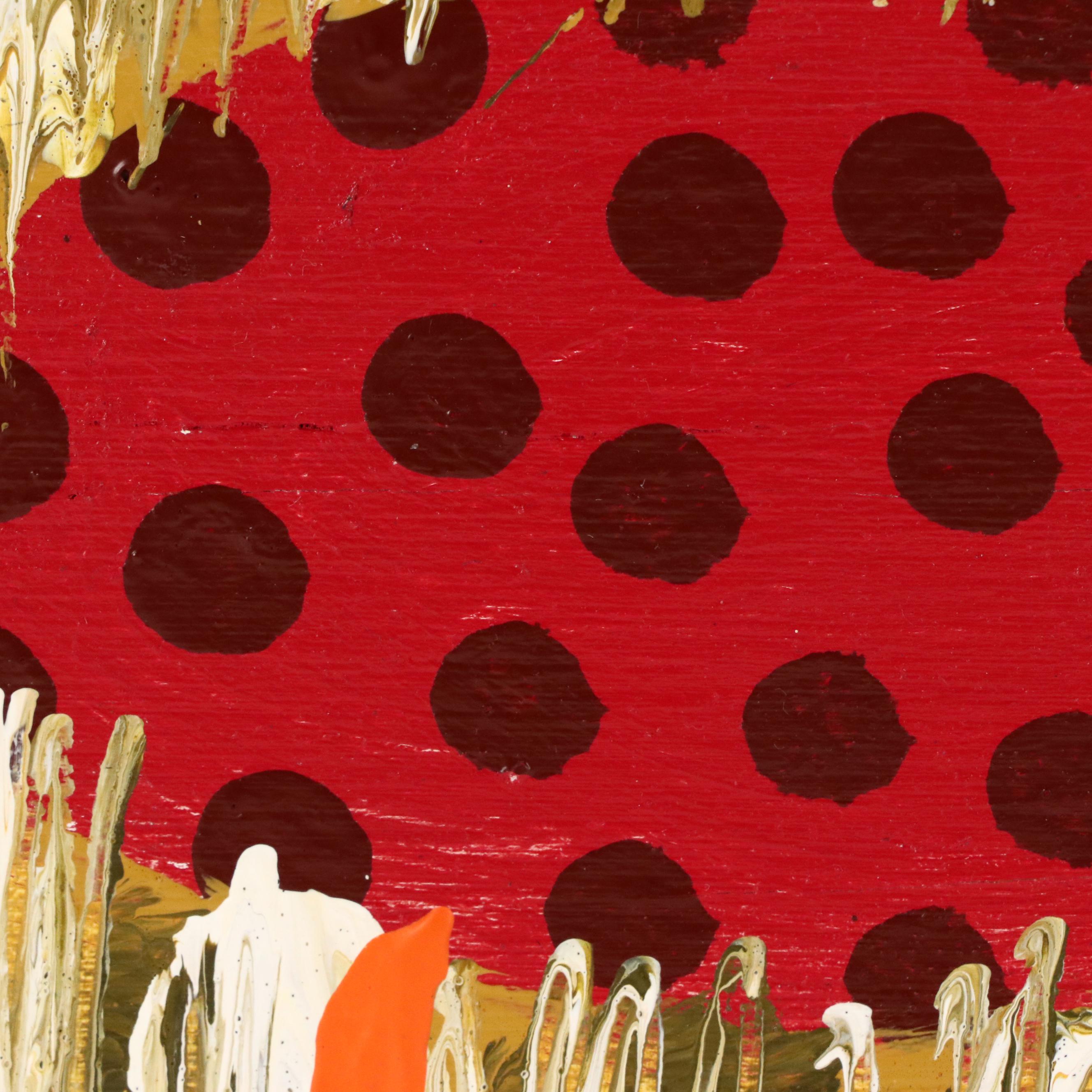 John "Cornbread" Anderson Acrylic Painting "Chick," 21st Century