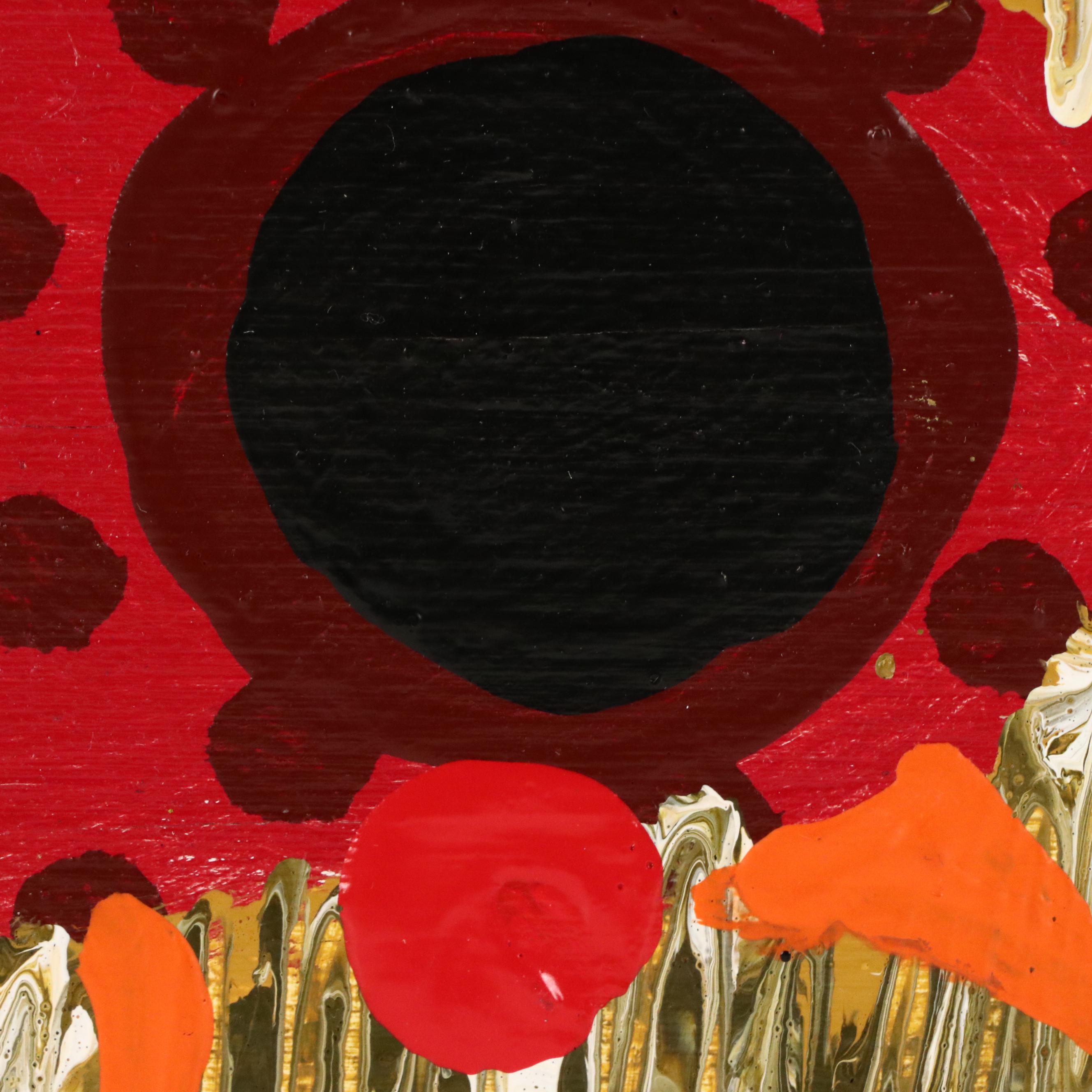 John "Cornbread" Anderson Acrylic Painting "Chick," 21st Century