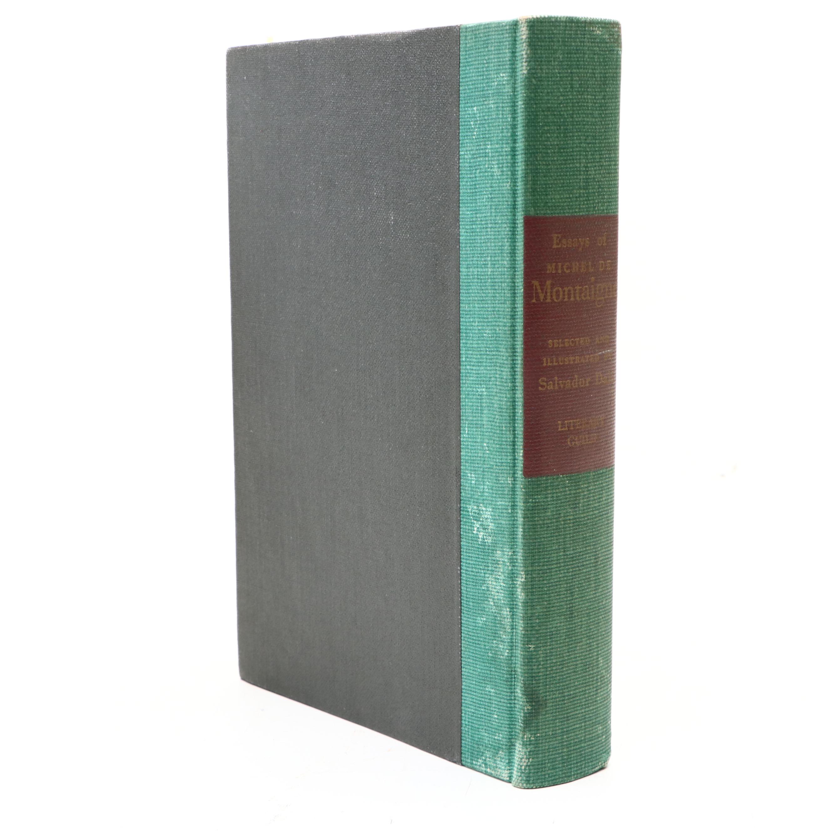 Salvador Dalí Illustrated "Essays of Michel de Montaigne," 1947