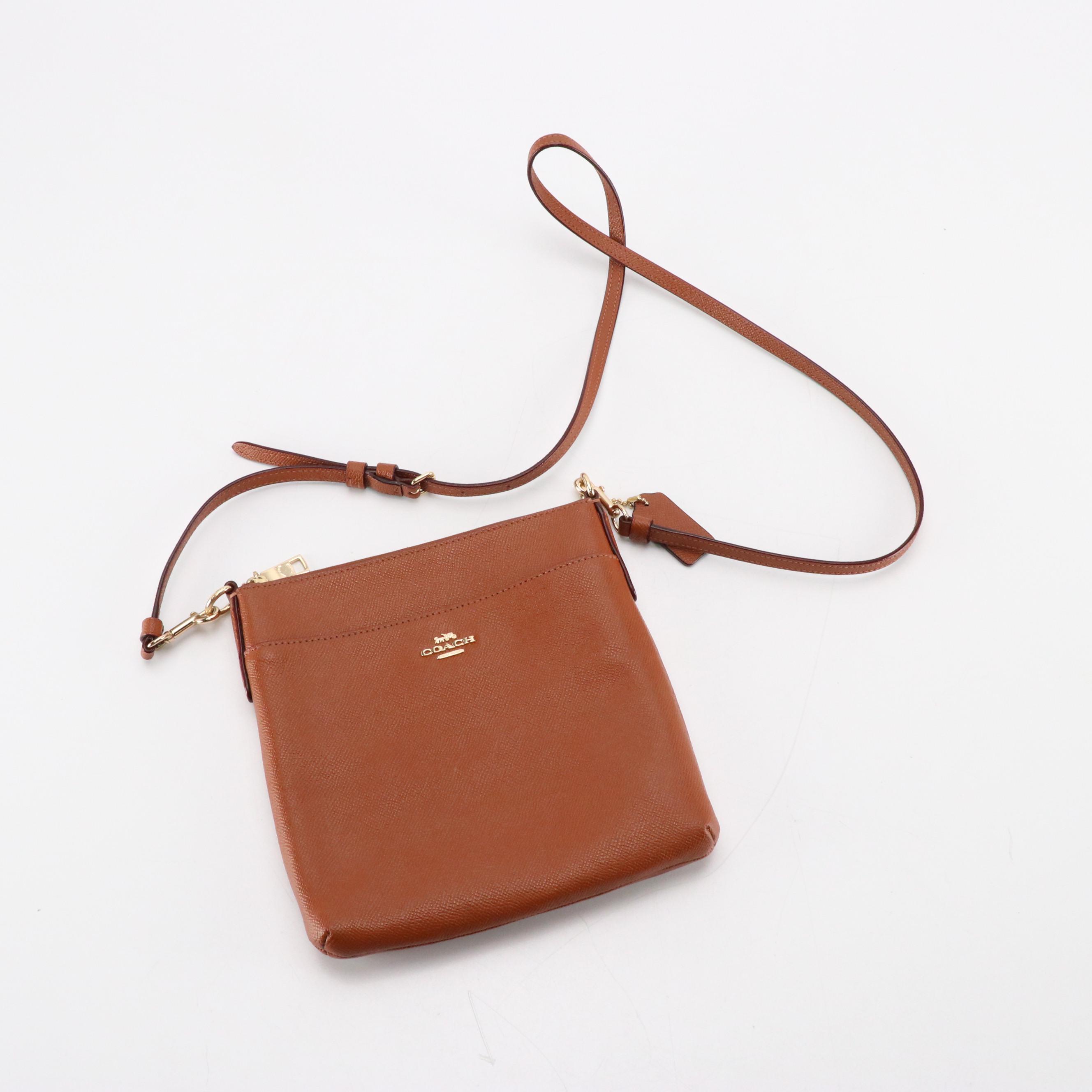 Coach Signature Canvas Hallie Hobo Bag and Wallet, Leather Kitt Messenger Bag