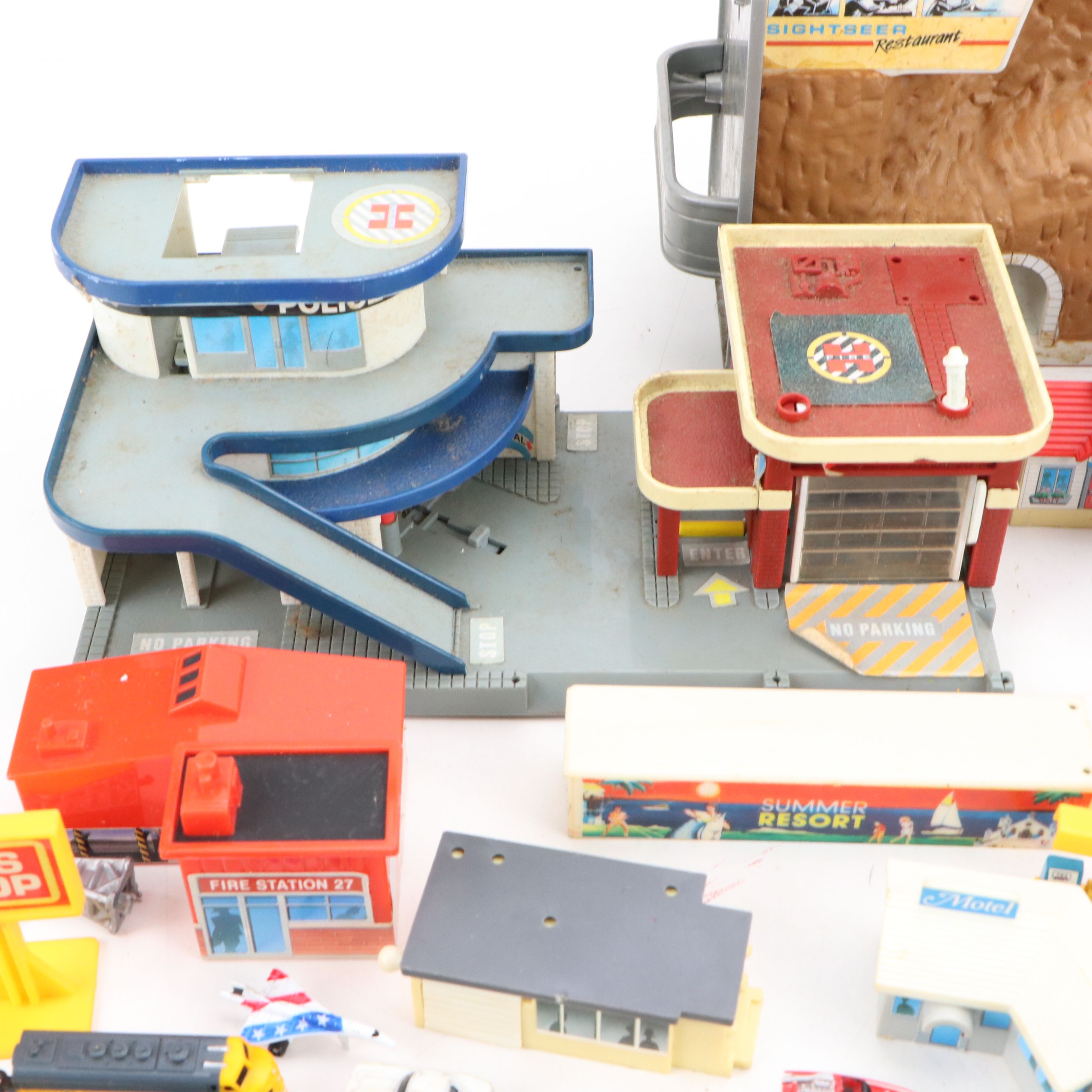 Micro Machines and More Diecast Cars and Vehicles with Play Sets