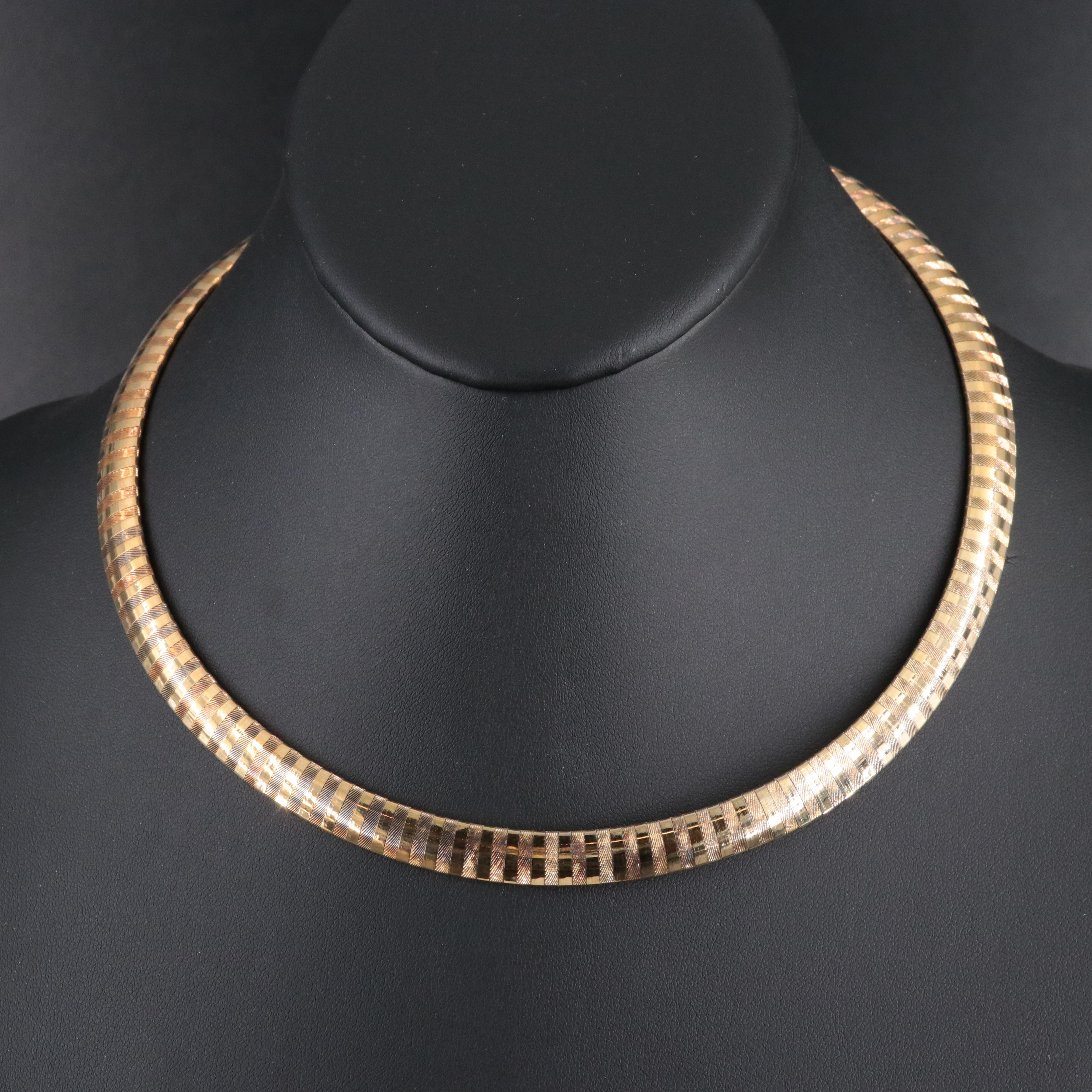 Sterling Omega Chain Necklace