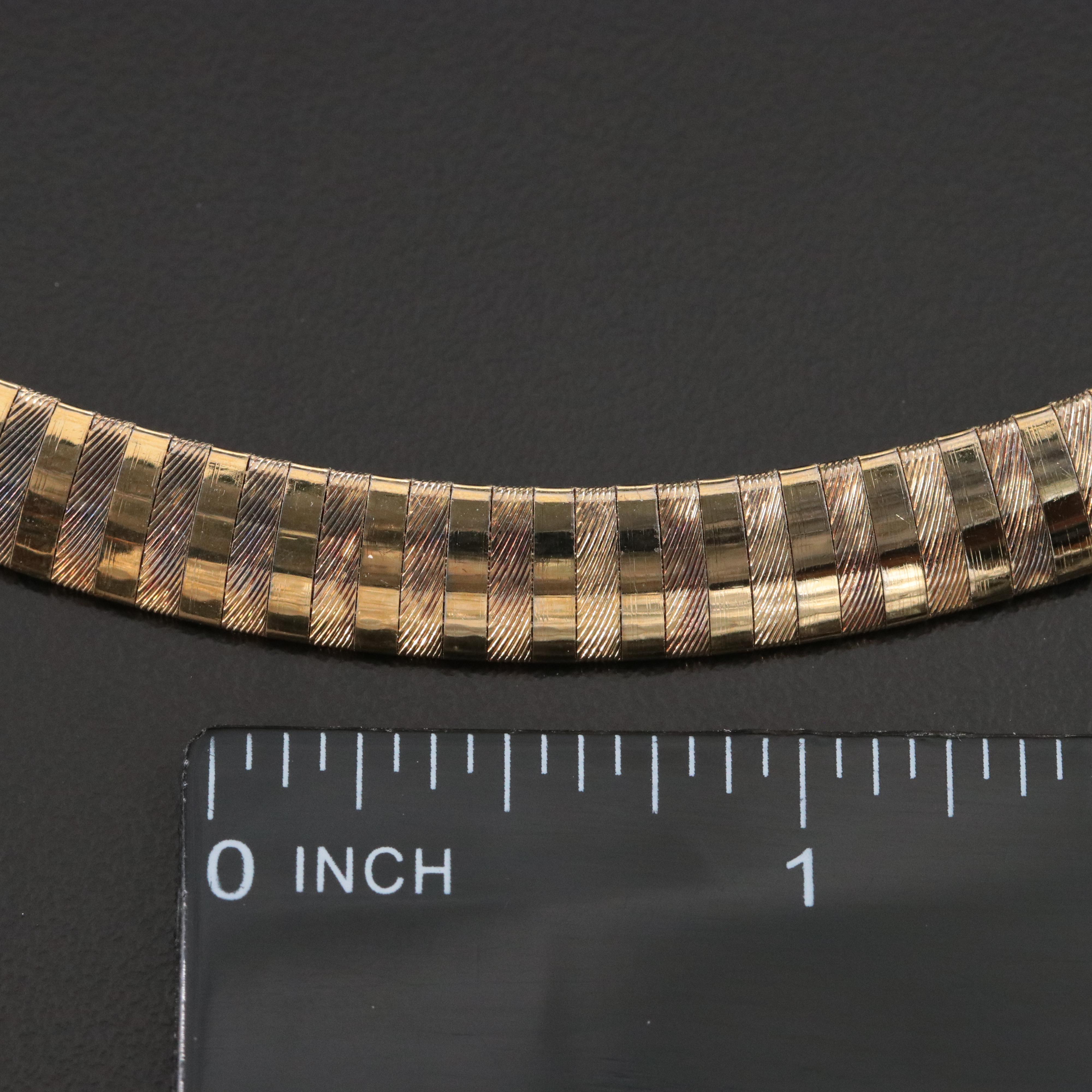Sterling Omega Chain Necklace