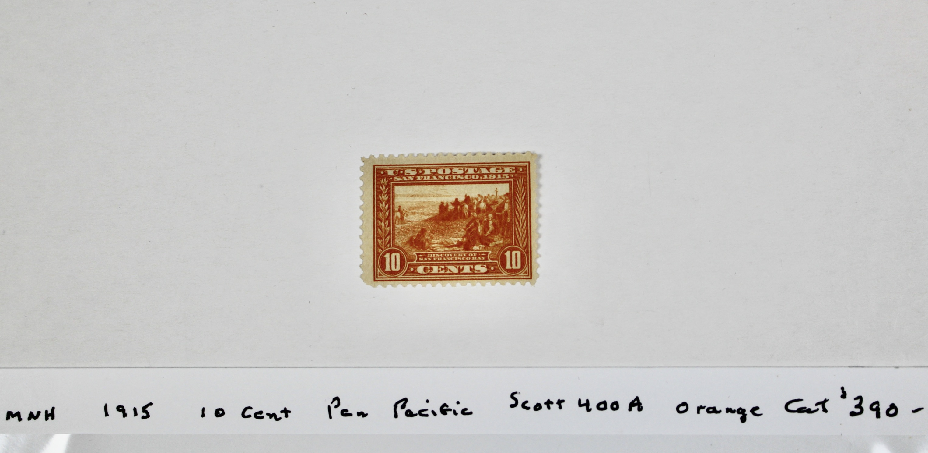 Mint Never Hinged 1915 10-Cent Pan-Pacific Postage Stamp