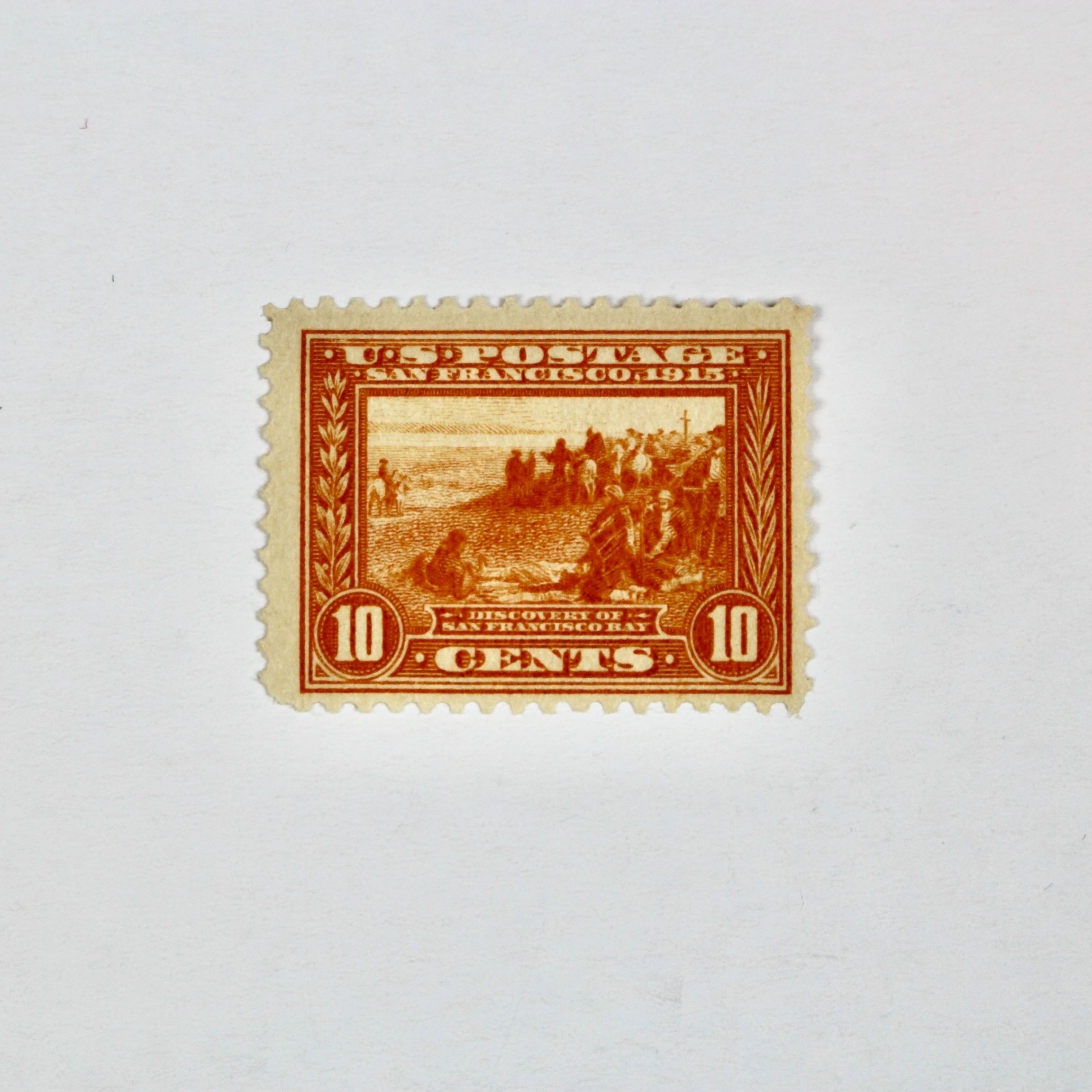Mint Never Hinged 1915 10-Cent Pan-Pacific Postage Stamp