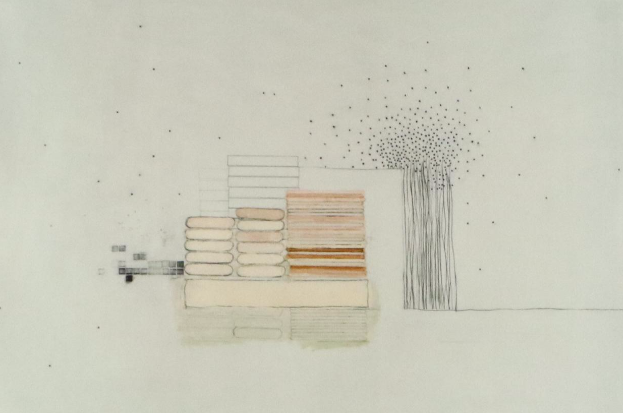 Modern Giclée "Stacks 4" After Julie S. Graham