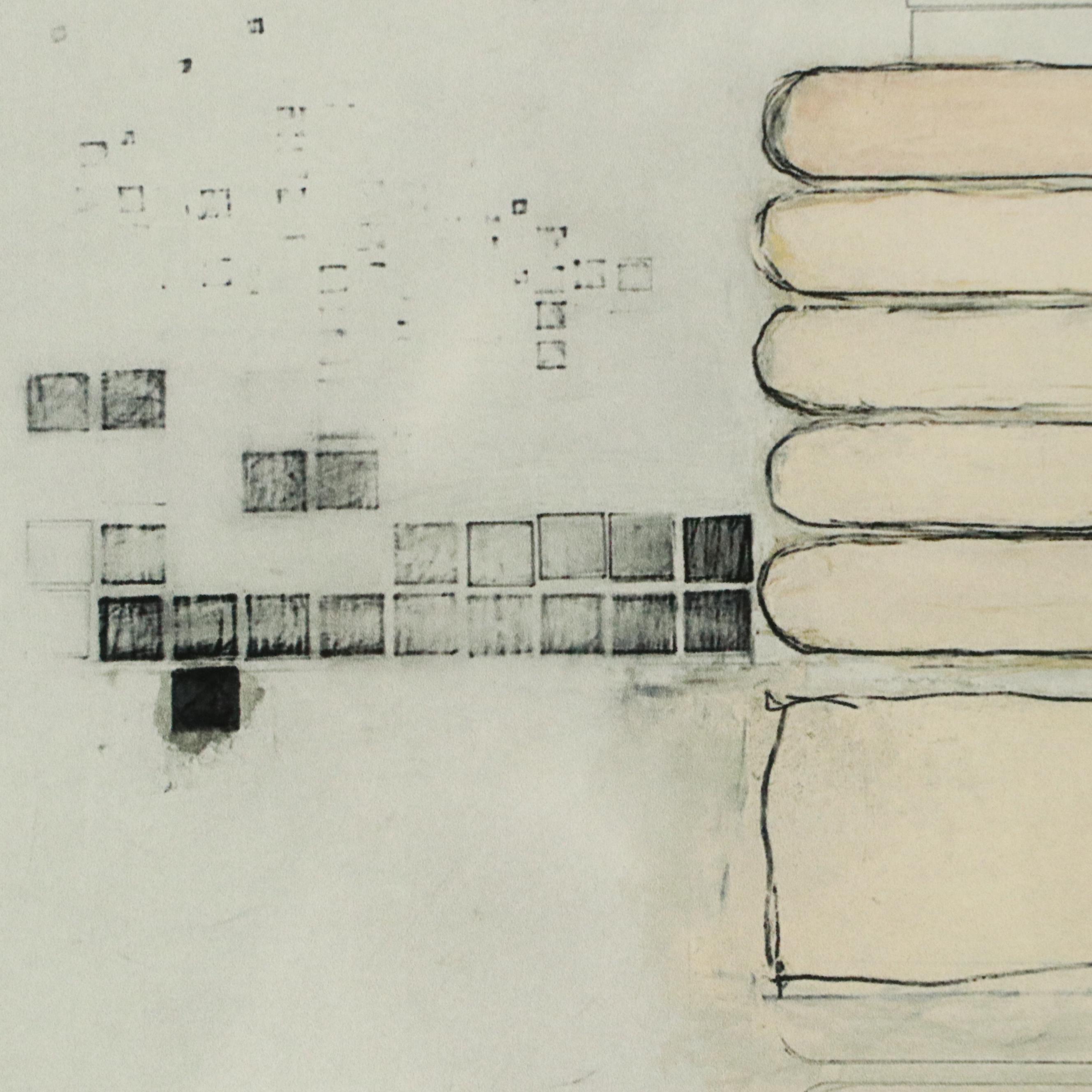 Modern Giclée "Stacks 4" After Julie S. Graham