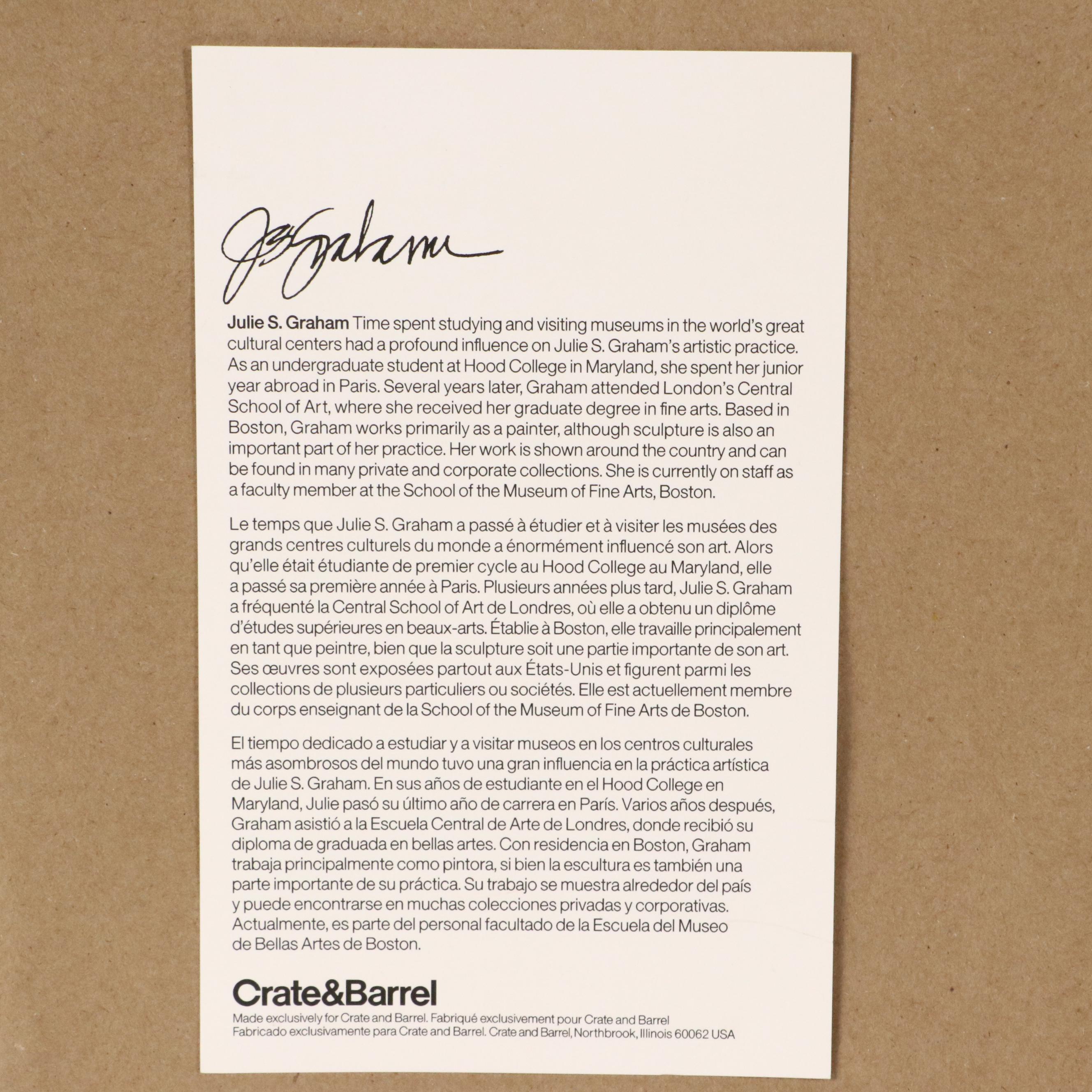 Modern Giclée "Stacks 4" After Julie S. Graham