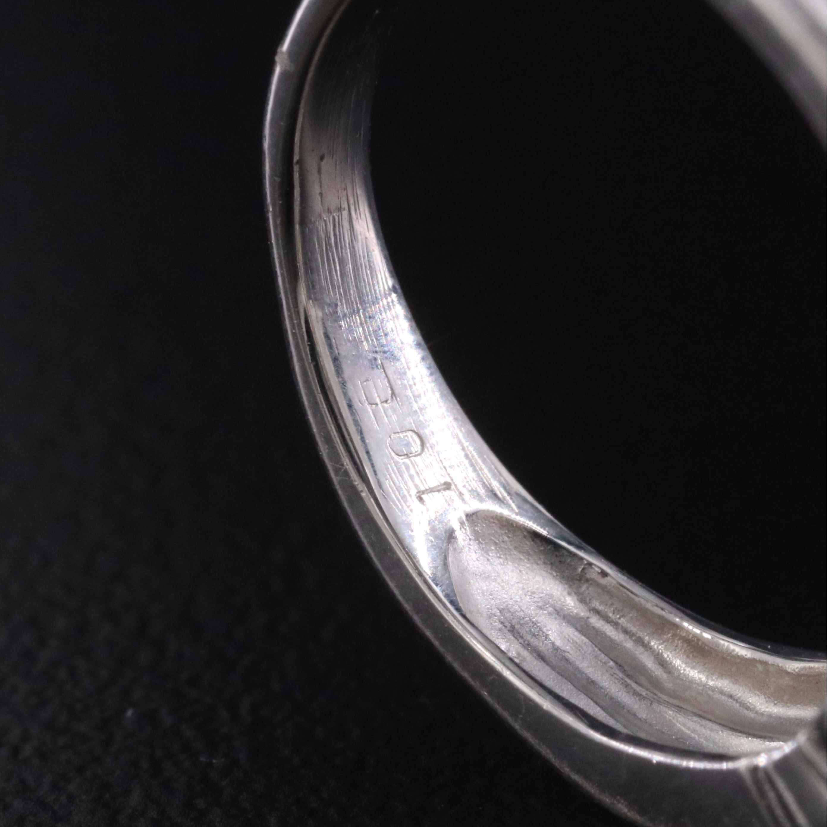 Platinum 1.00 CTW Diamond Ring