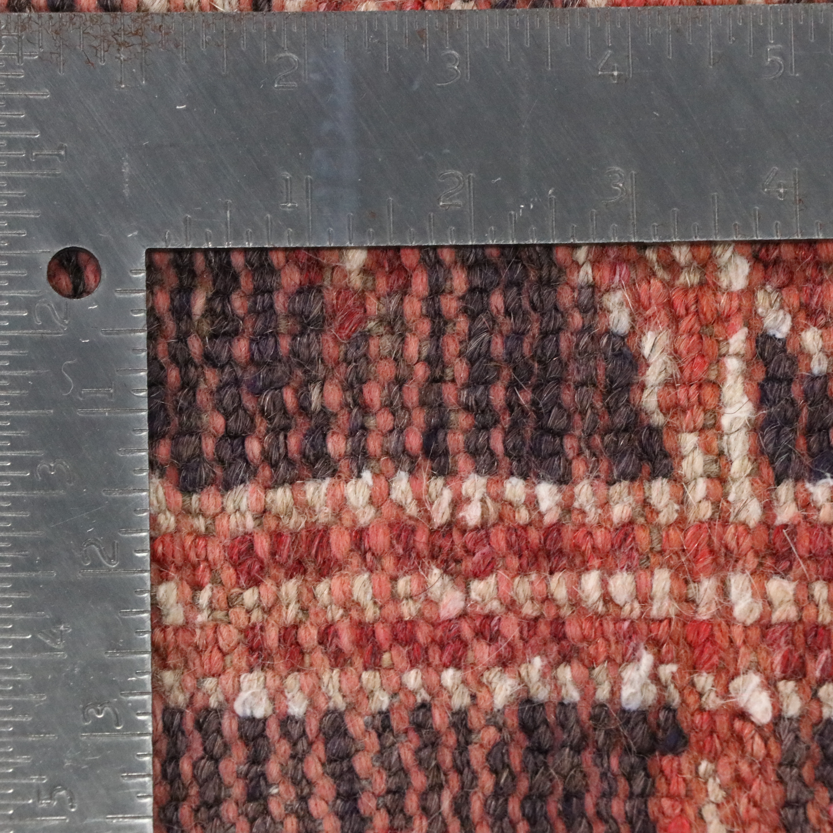 6'8 x 9' Hand-Knotted Persian Kurdish Area Rug