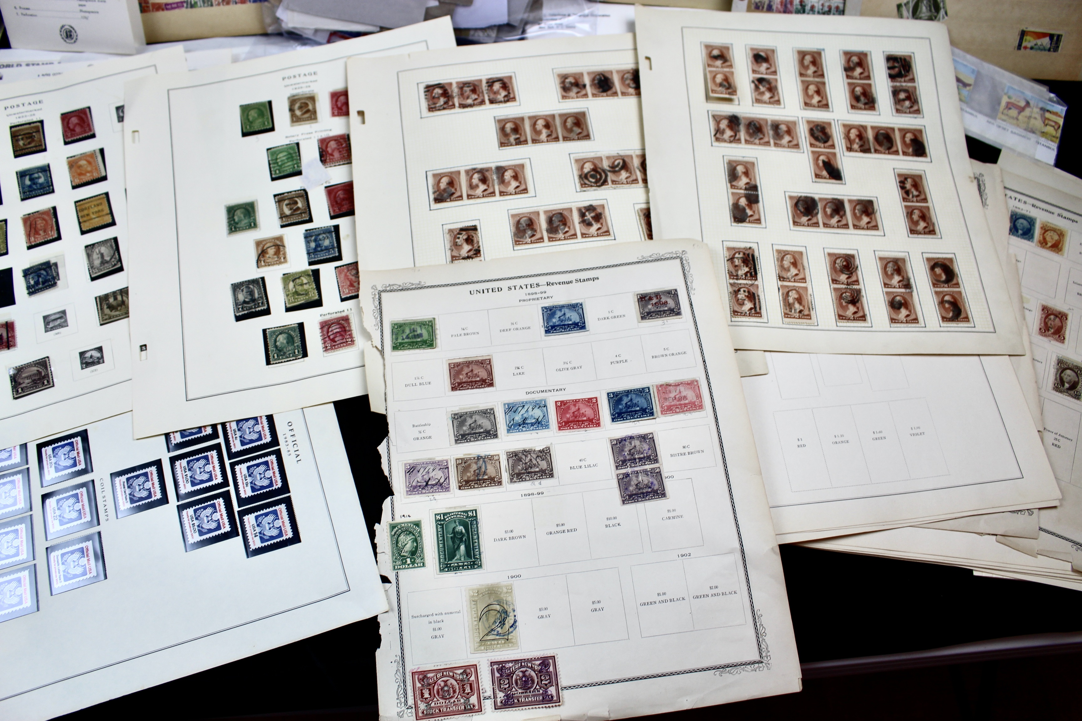 Nine-Pound Box of Thousands of U.S. and Foreign Postage Stamps