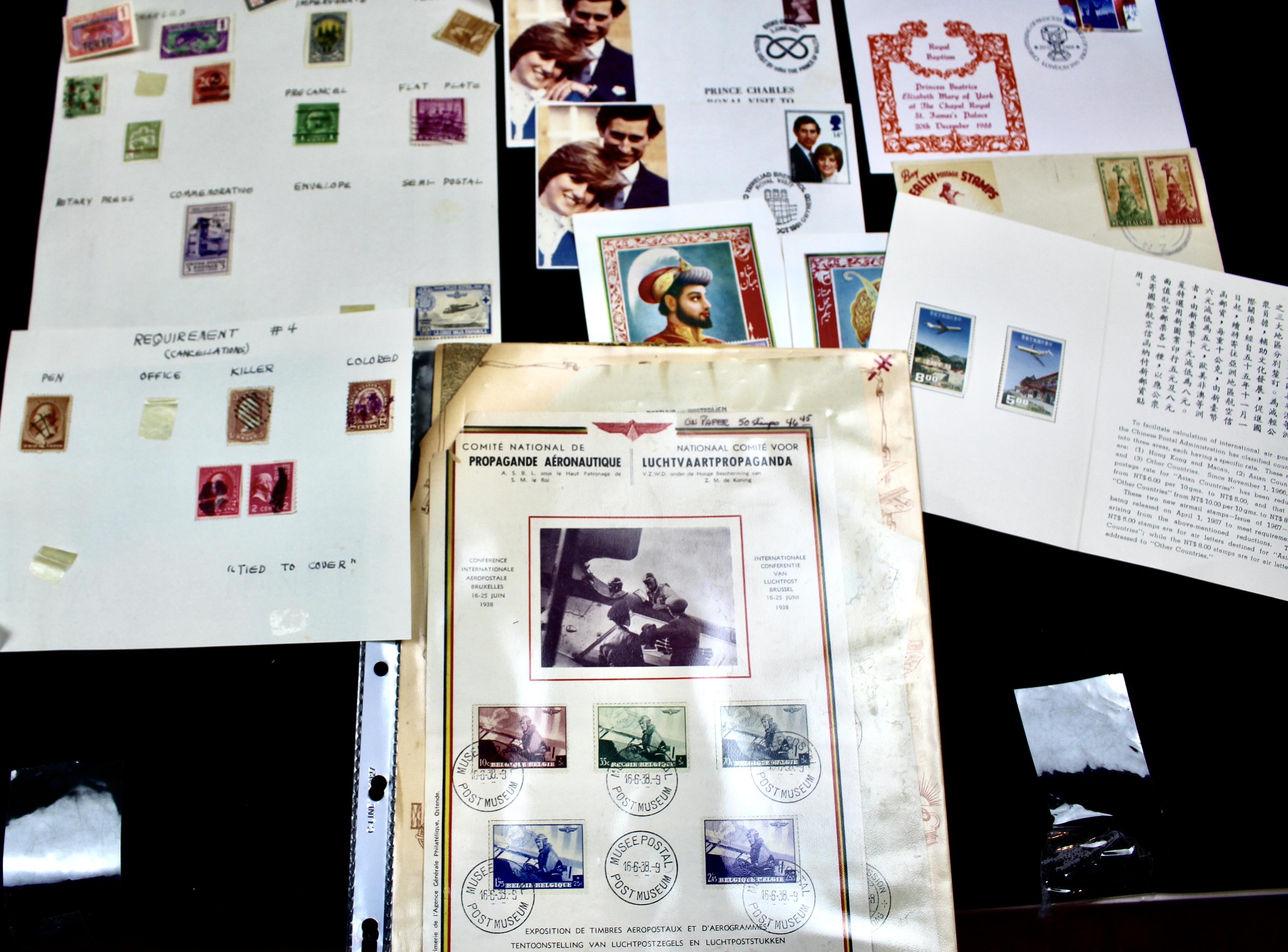 Nine-Pound Box of Thousands of U.S. and Foreign Postage Stamps