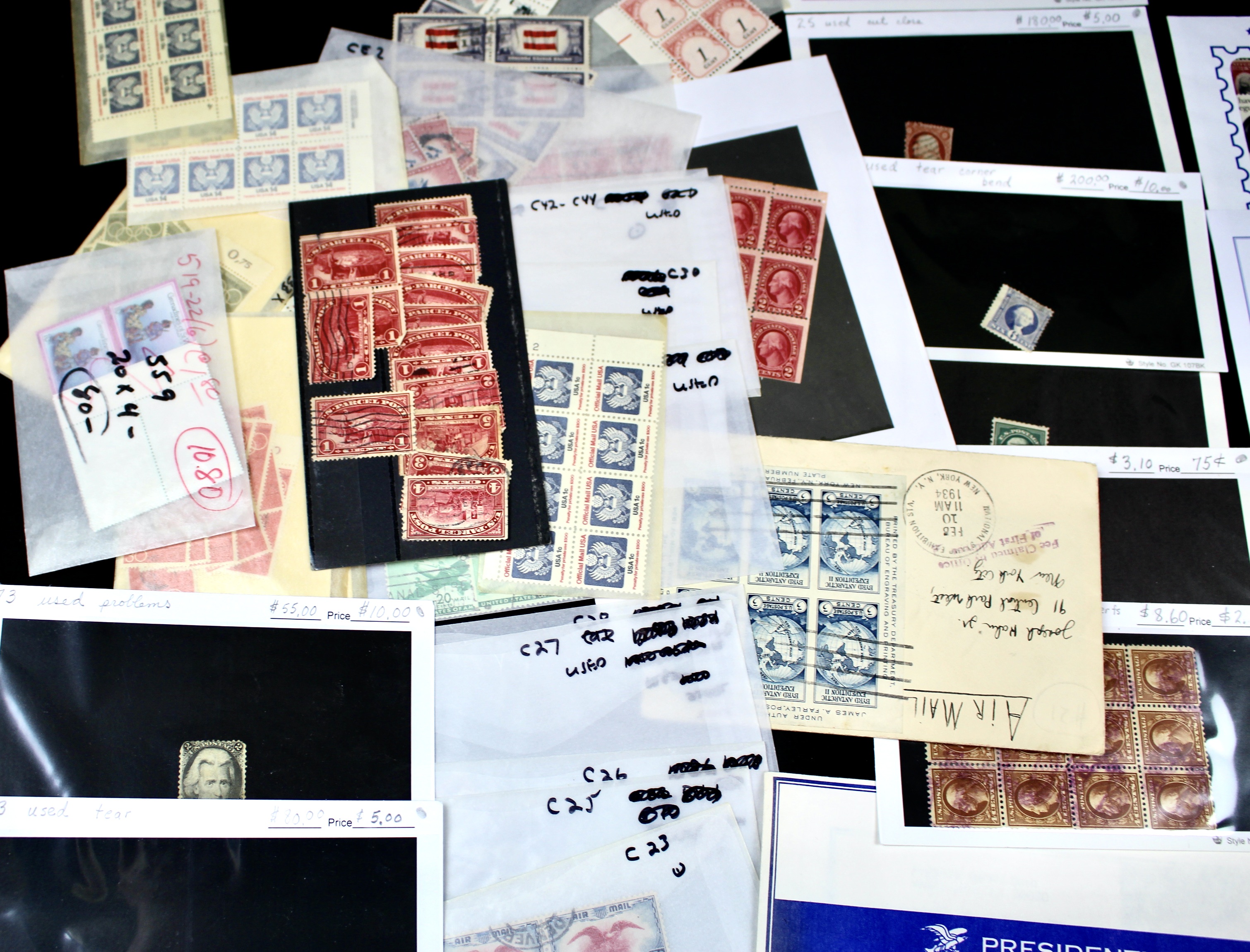 Nine-Pound Box of Thousands of U.S. and Foreign Postage Stamps