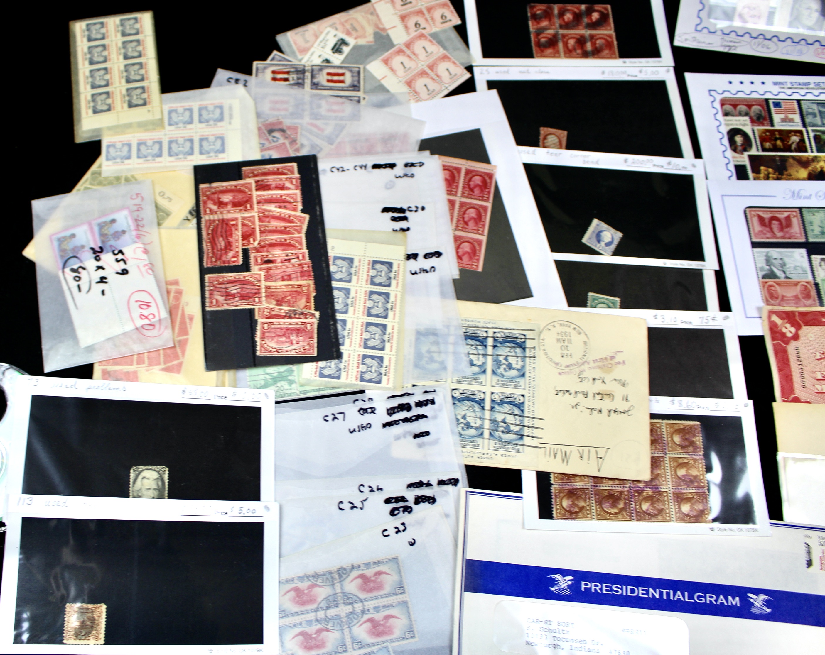 Nine-Pound Box of Thousands of U.S. and Foreign Postage Stamps