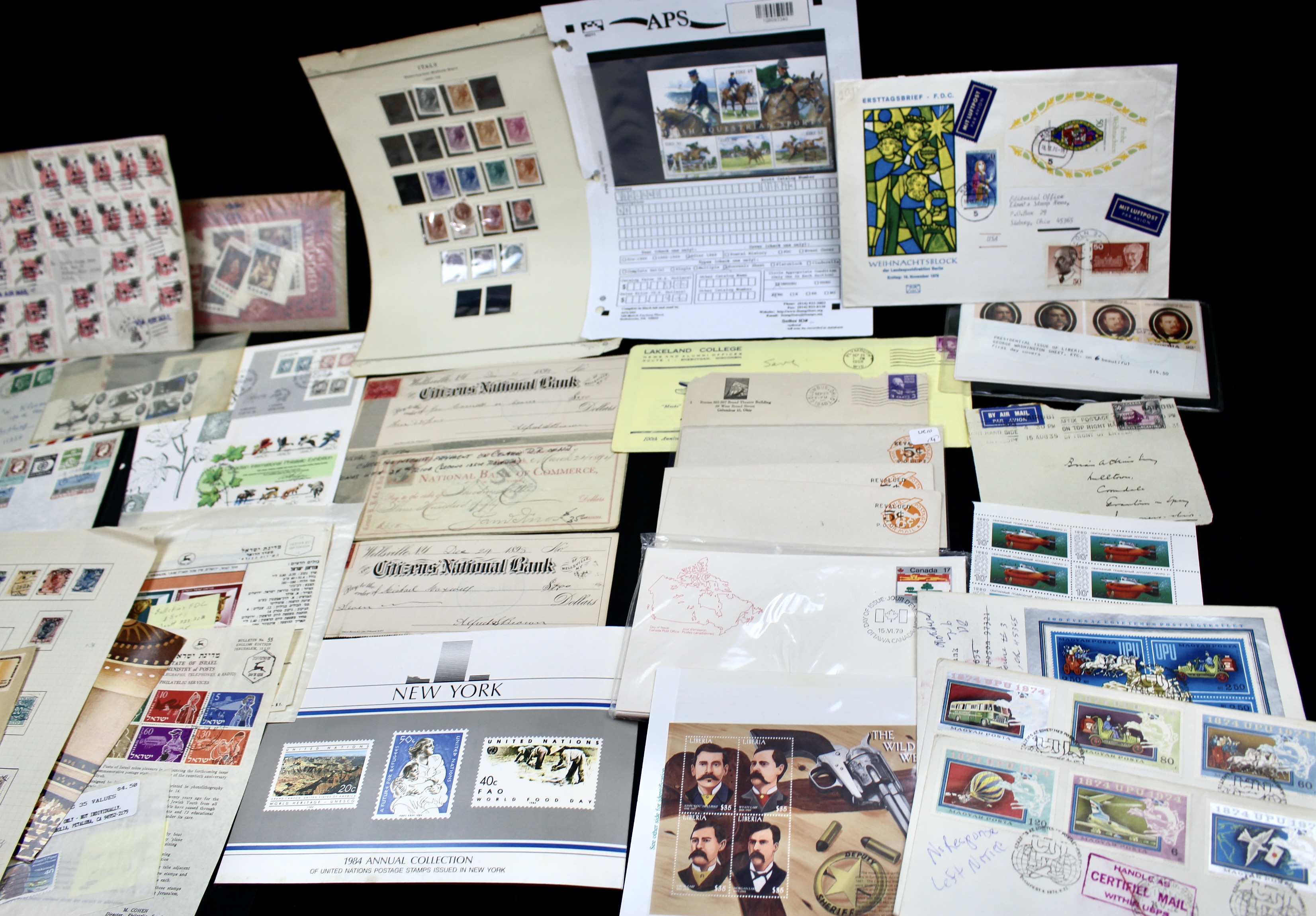 Nine-Pound Box of Thousands of U.S. and Foreign Postage Stamps