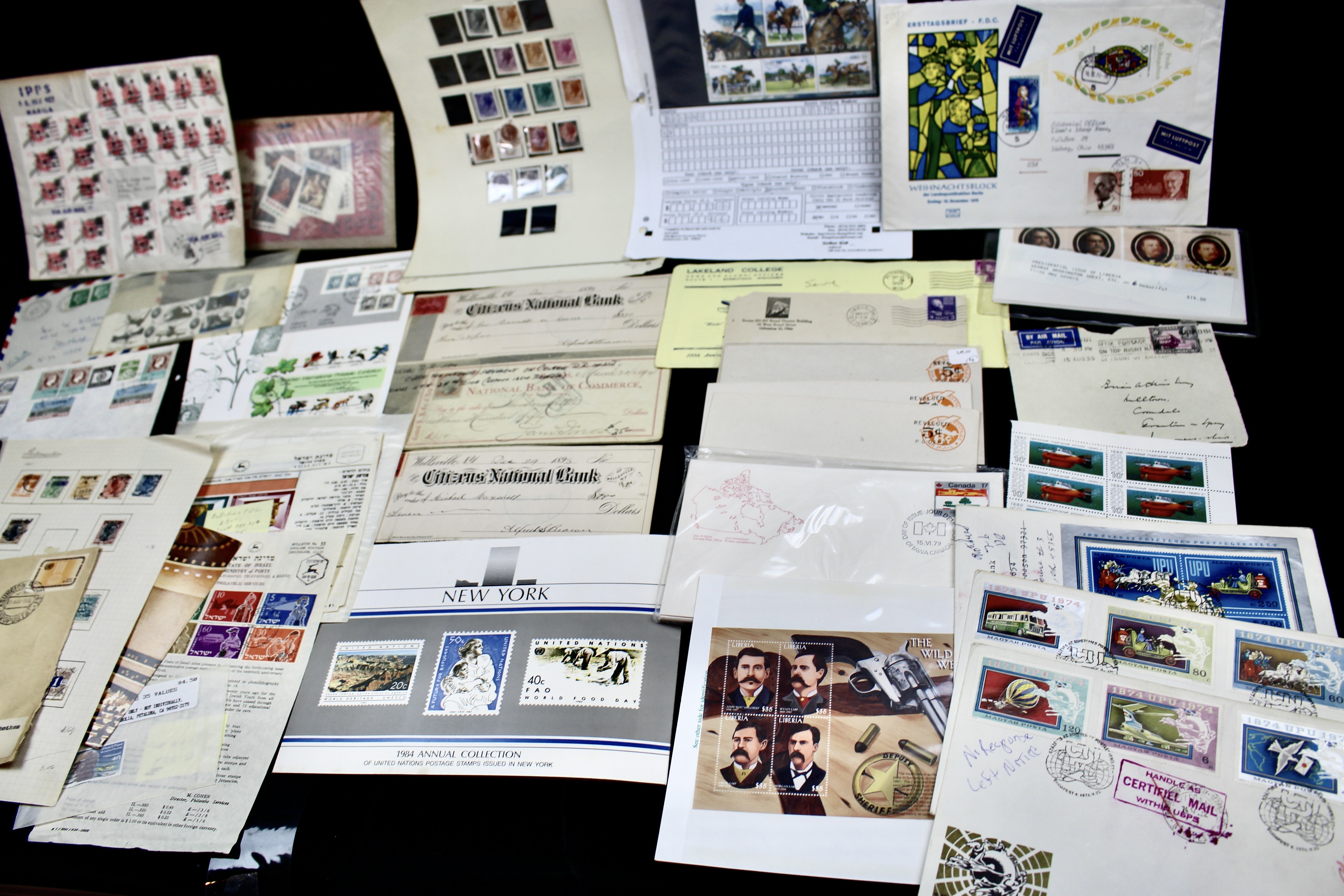 Nine-Pound Box of Thousands of U.S. and Foreign Postage Stamps