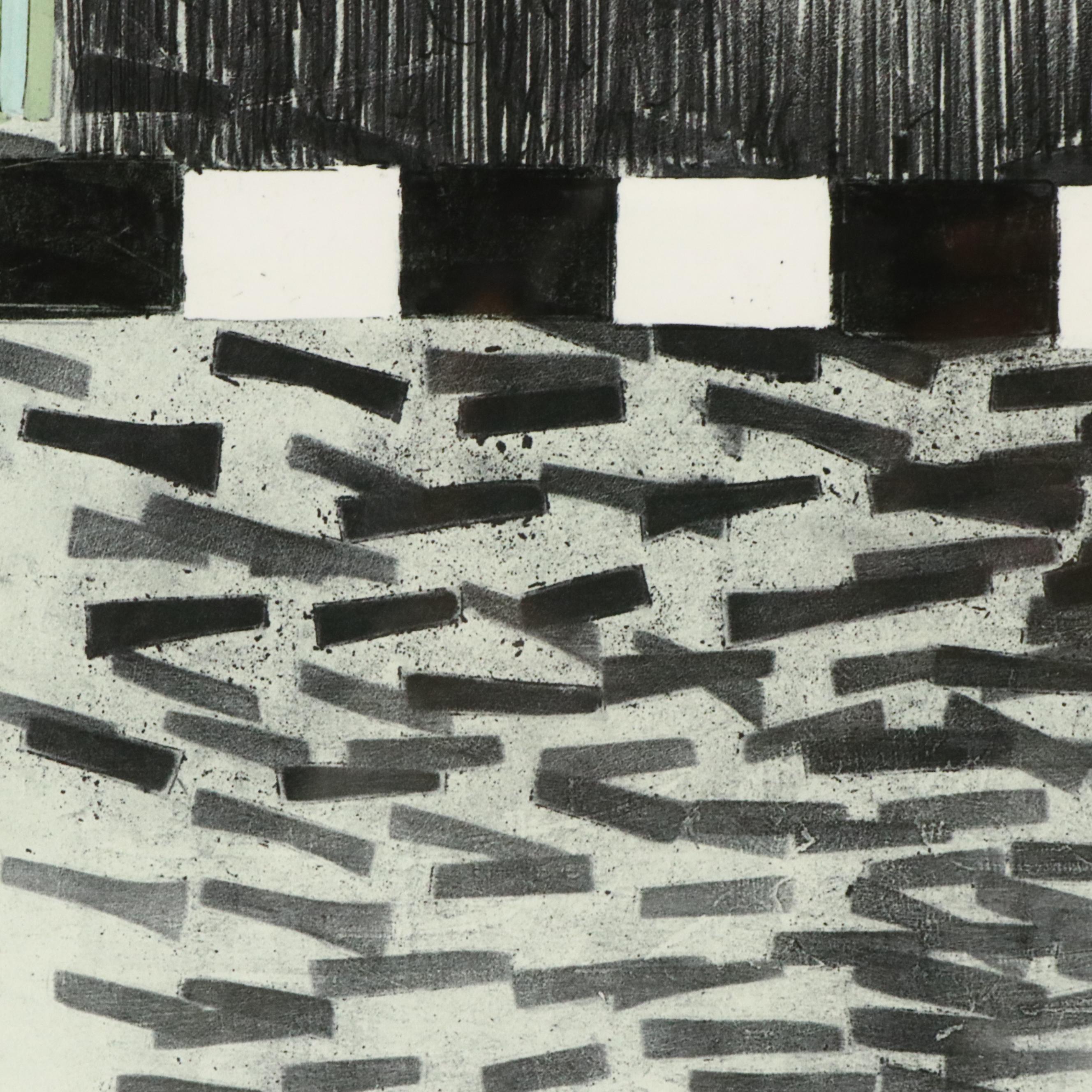 Modern Giclée "Stacks 12" After Julie S Graham