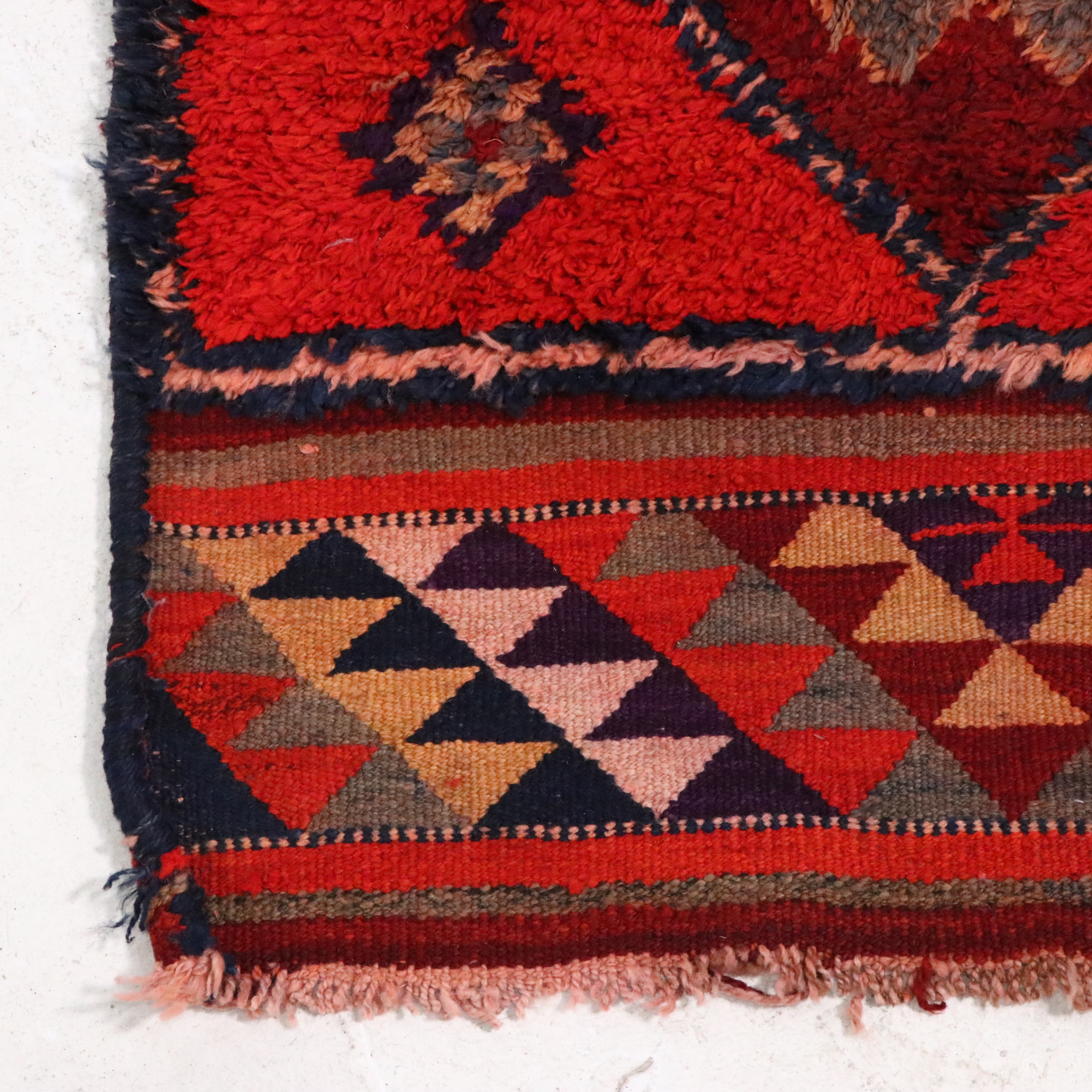 2'11 x 9'9 Hand-Knotted Turkish Village Carpet Runner