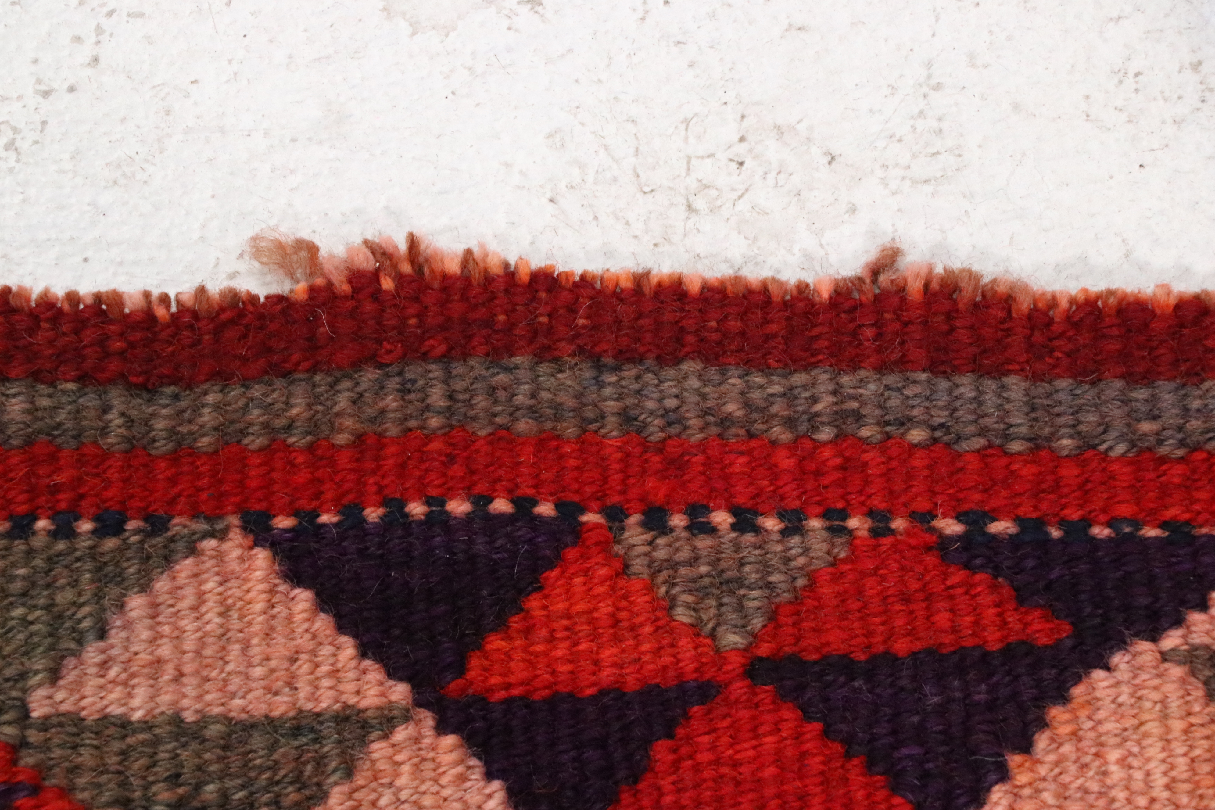 2'11 x 9'9 Hand-Knotted Turkish Village Carpet Runner