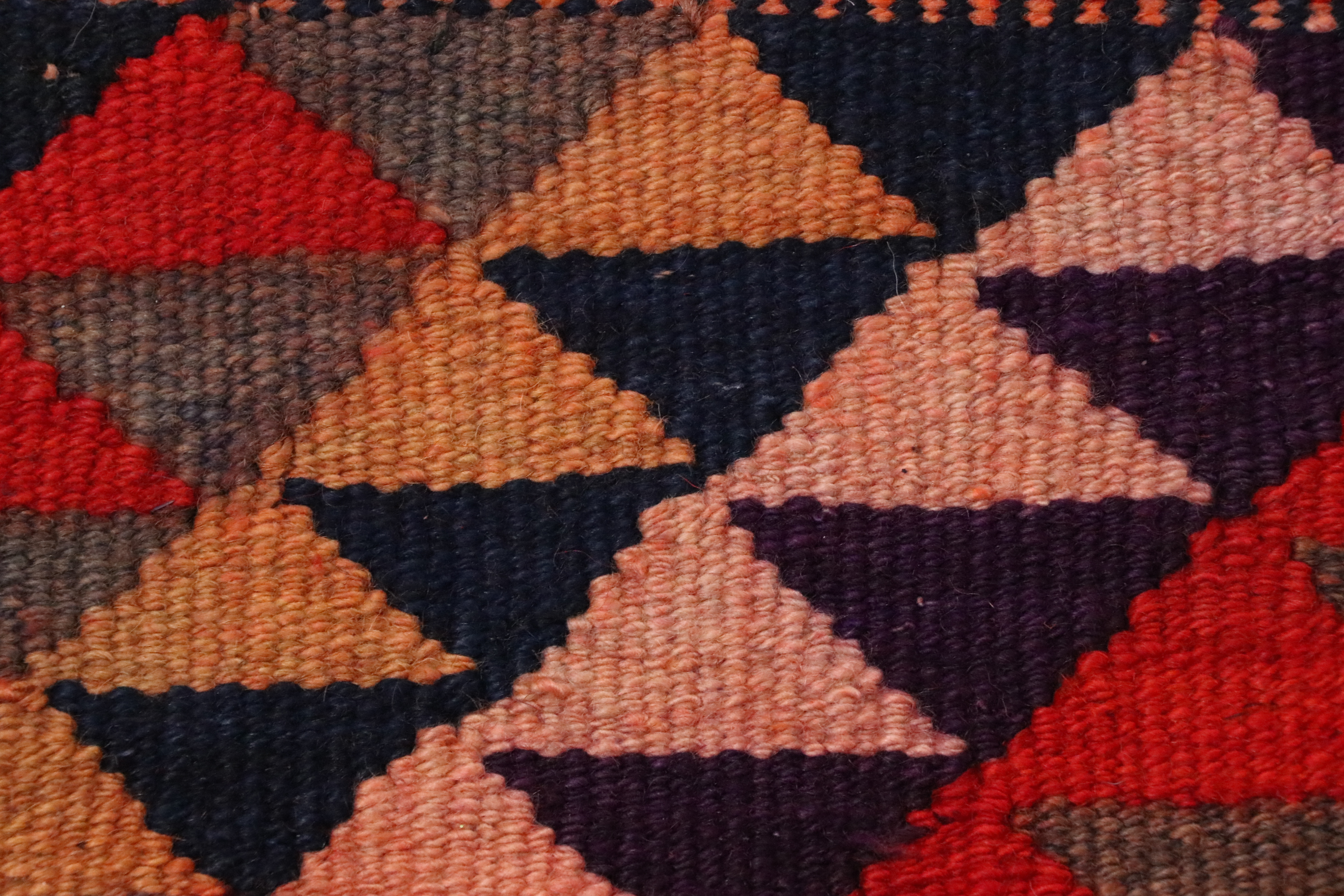 2'11 x 9'9 Hand-Knotted Turkish Village Carpet Runner