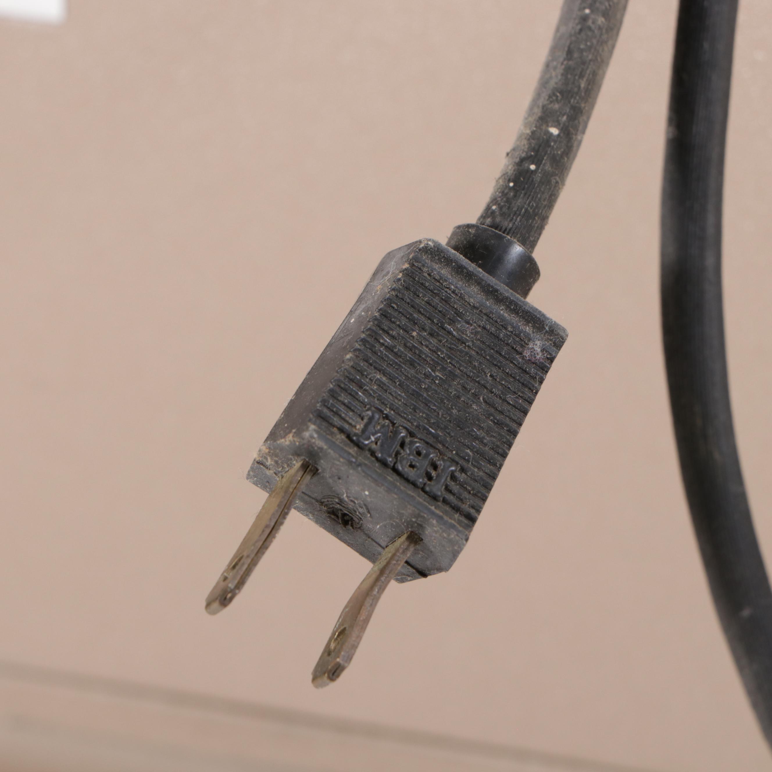 IBM Correcting Selectric Typewriter with Table and Folding Chair