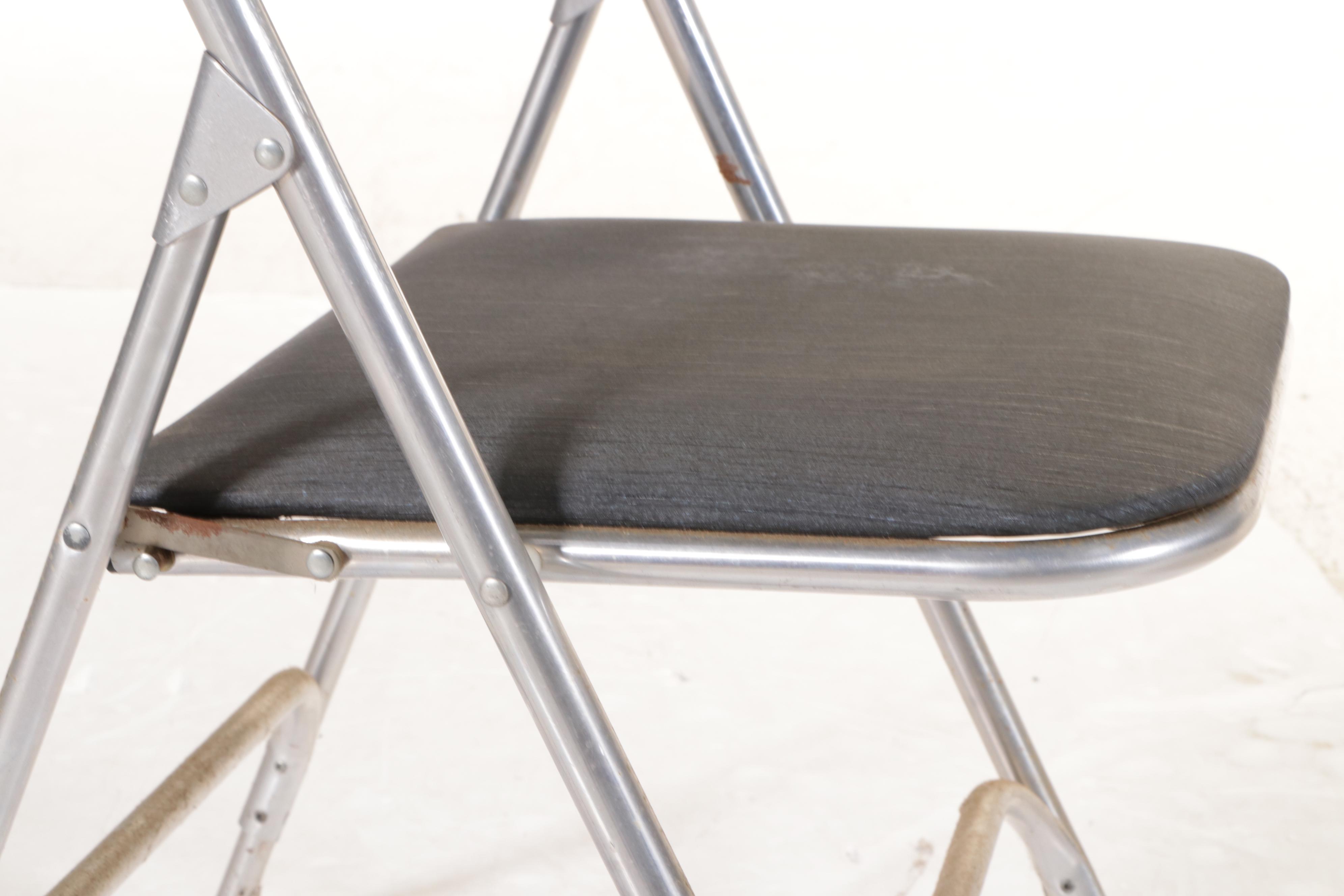 IBM Correcting Selectric Typewriter with Table and Folding Chair