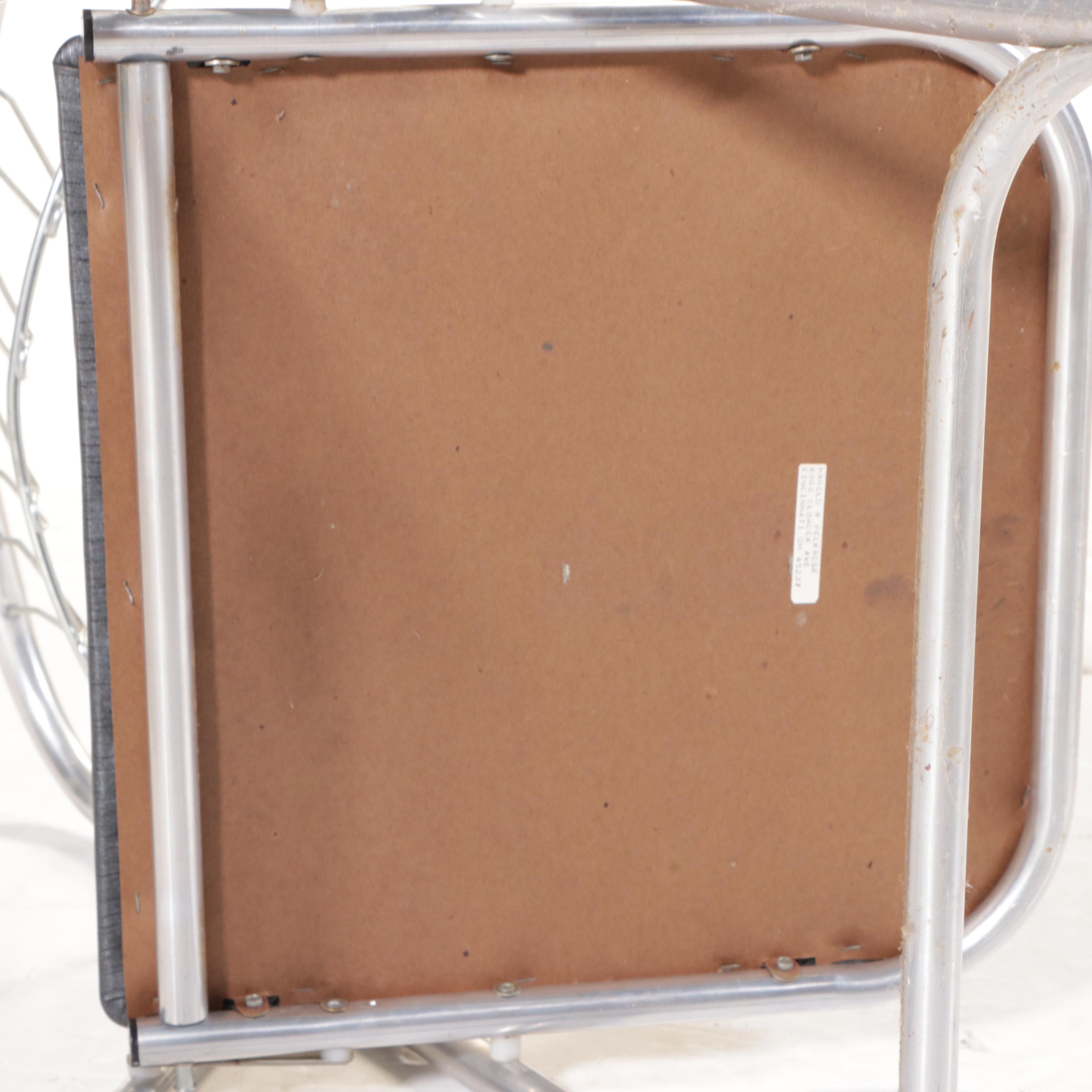 IBM Correcting Selectric Typewriter with Table and Folding Chair