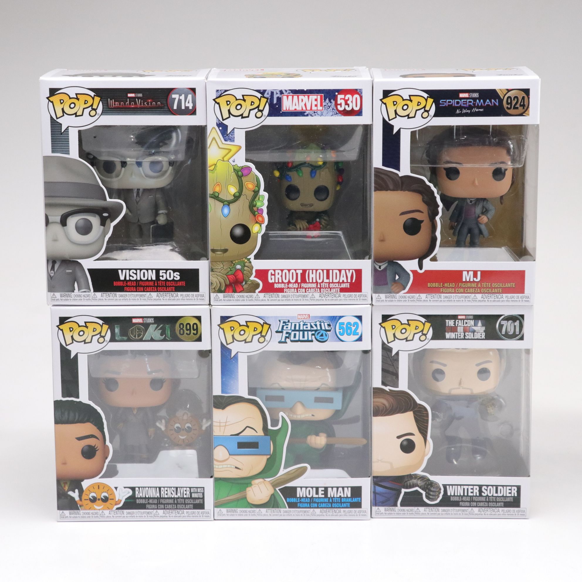 Marvel Comics Funko Pop! Vinyl Figurine Collection