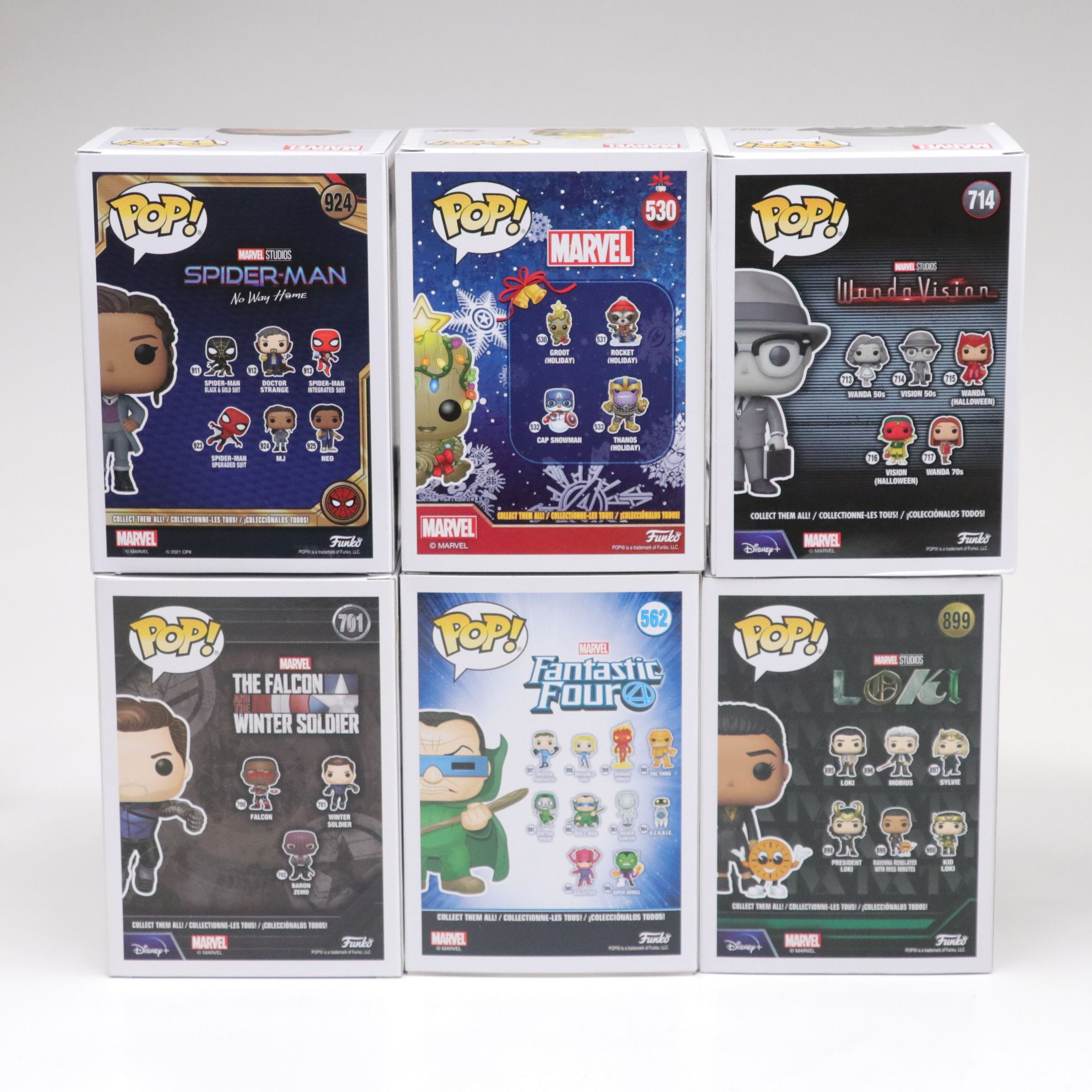 Marvel Comics Funko Pop! Vinyl Figurine Collection