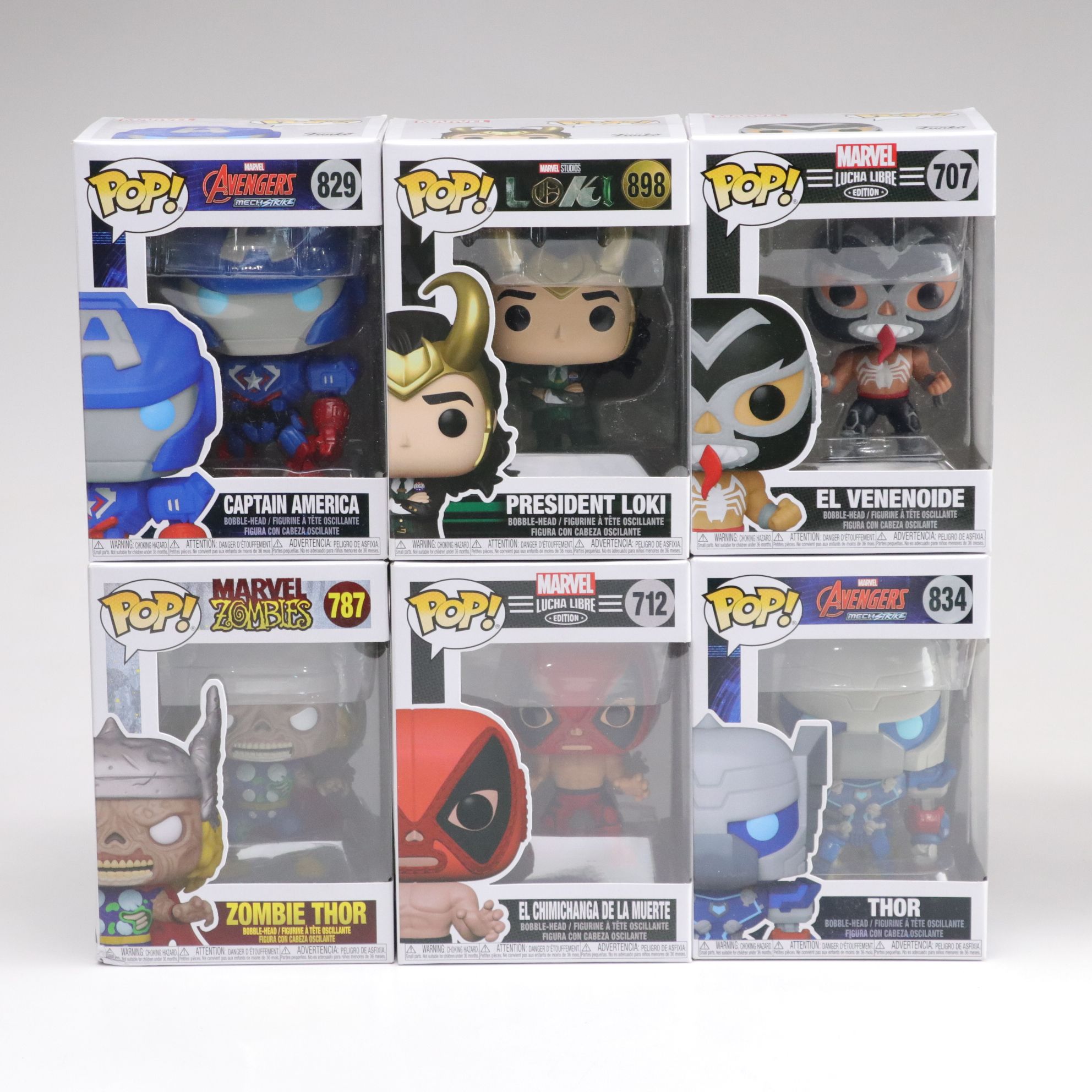 Marvel Comics Funko Pop! Vinyl Figurine Collection